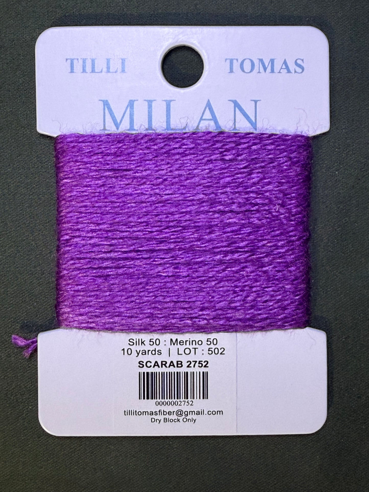 Milan Card 2752 Scarab