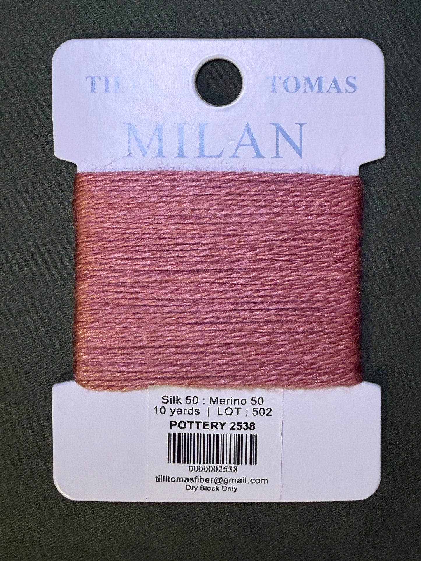 Milan Card 2538 Pottery