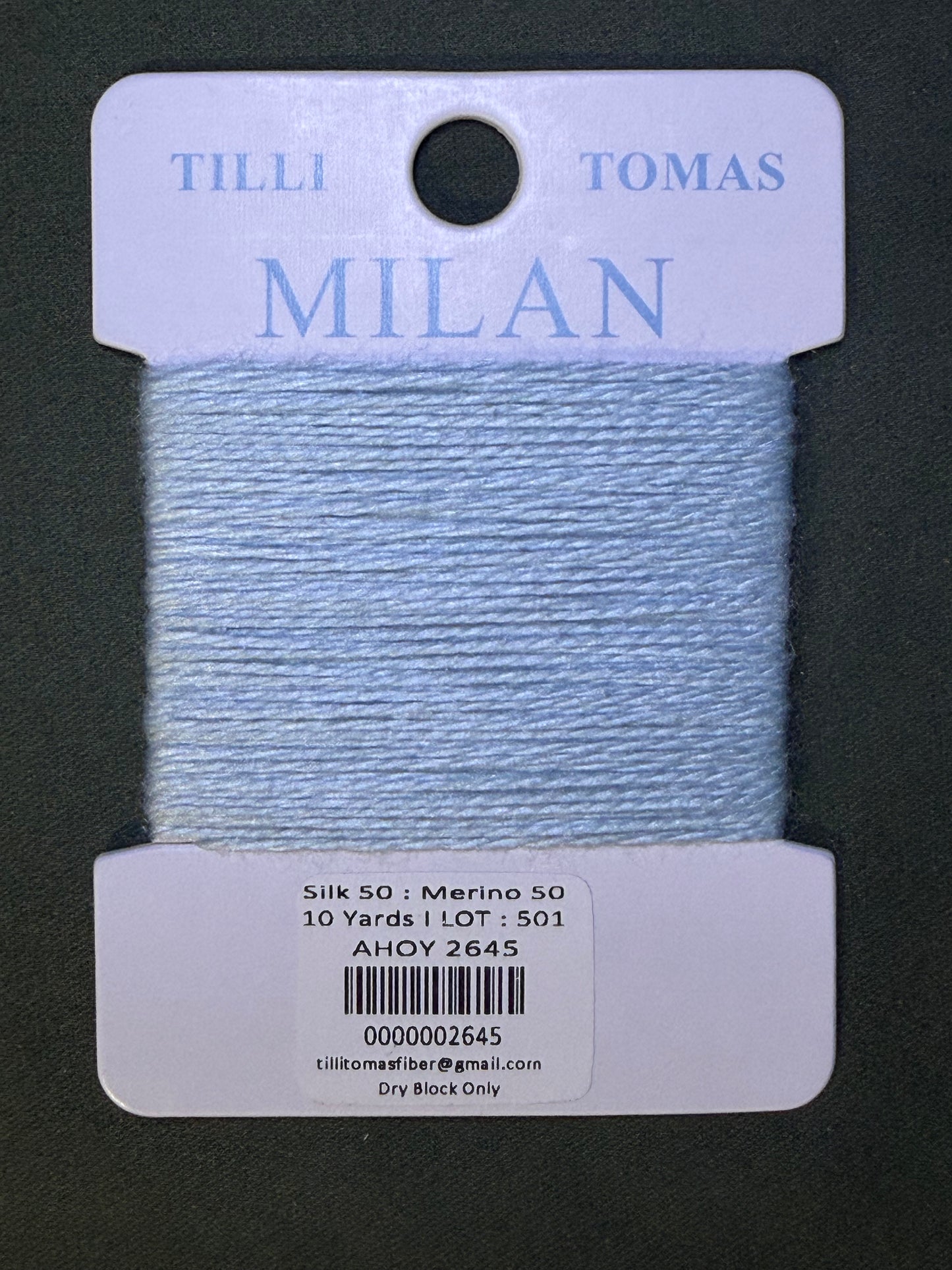 Milan Card 2645 Ahoy