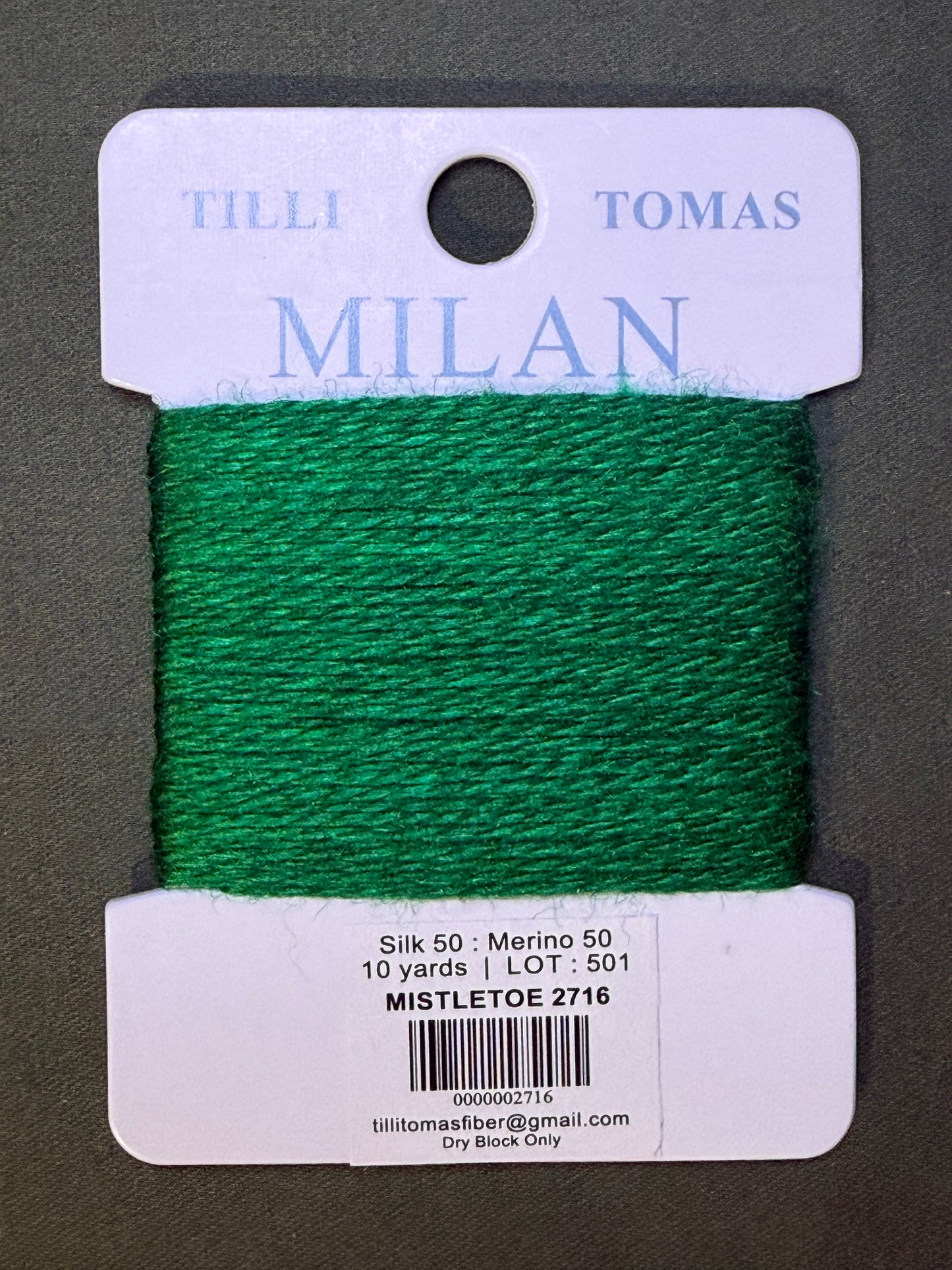 Milan Card 2716 Mistletoe