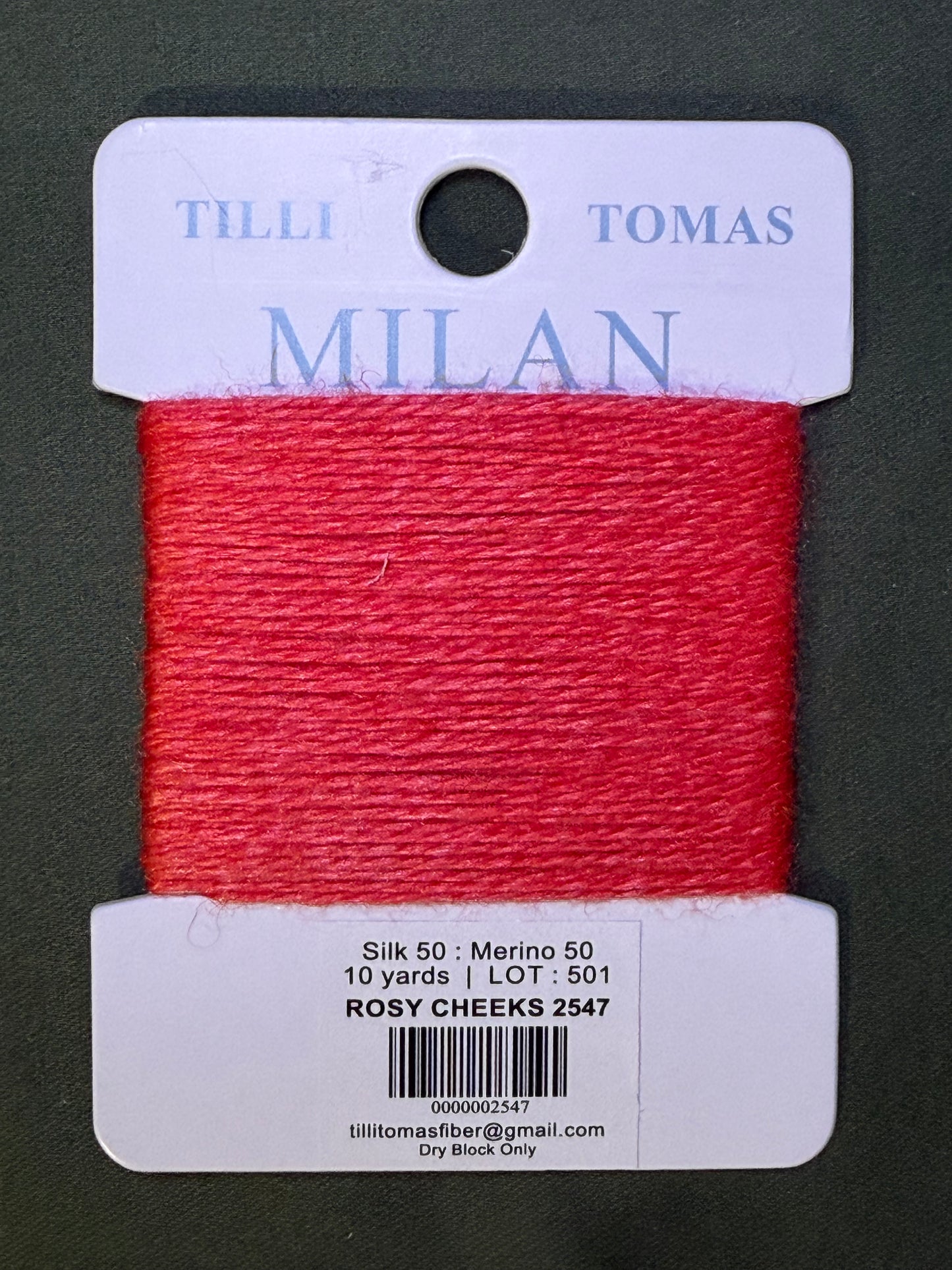 Milan Card 2547 Rosy Cheeks