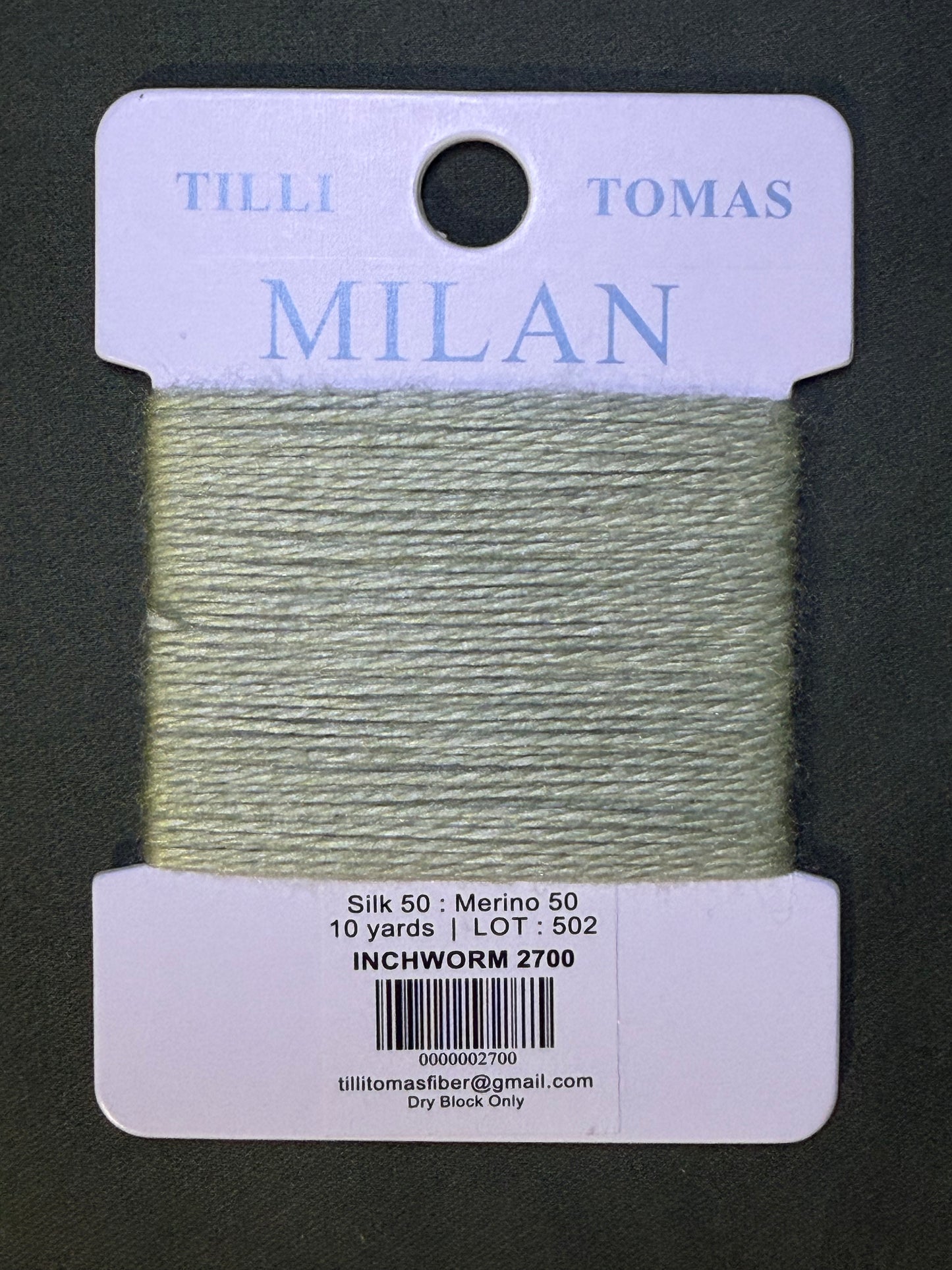 Milan Card 2700 Inchworm