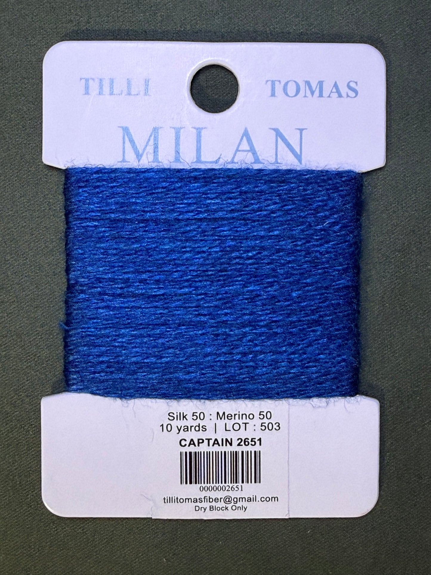 Milan Card 2651 Captain