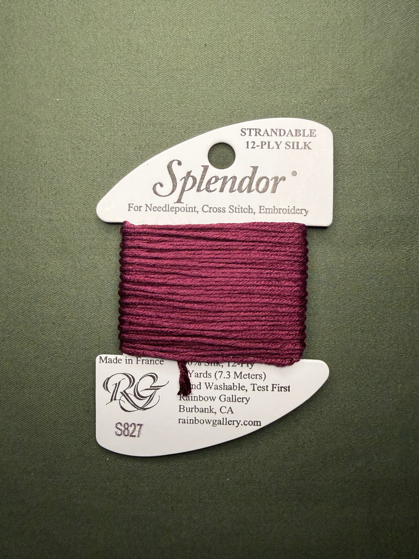 Splendor S827-Dark Burgundy