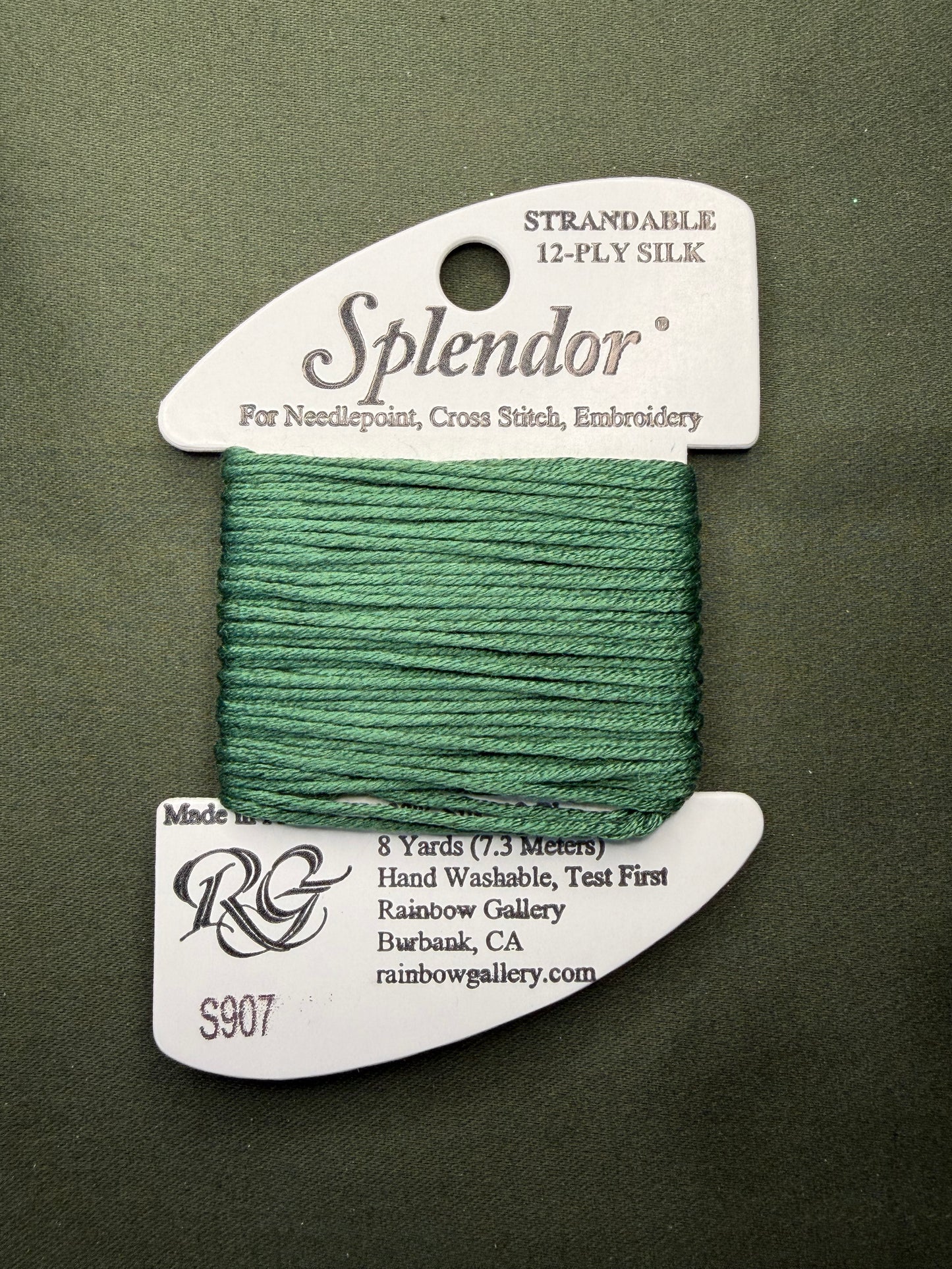 Splendor S907-Drk Pistchio Grn