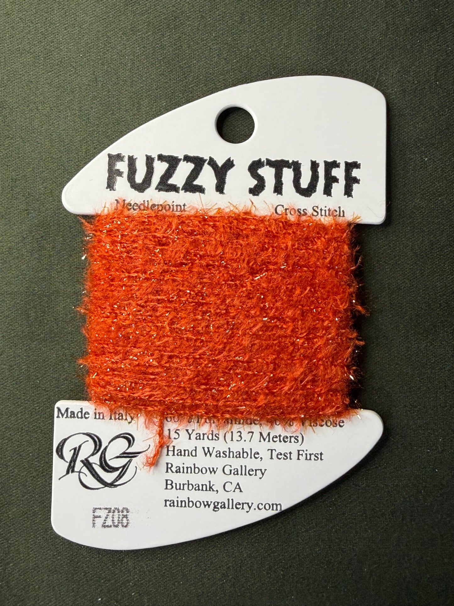Fuzzy Stuff FZ08-Brite Orange