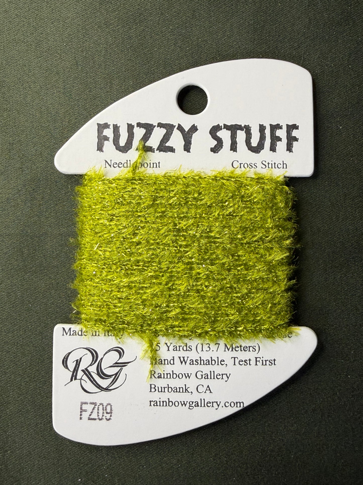 Fuzzy Stuff FZ09-Lime Green