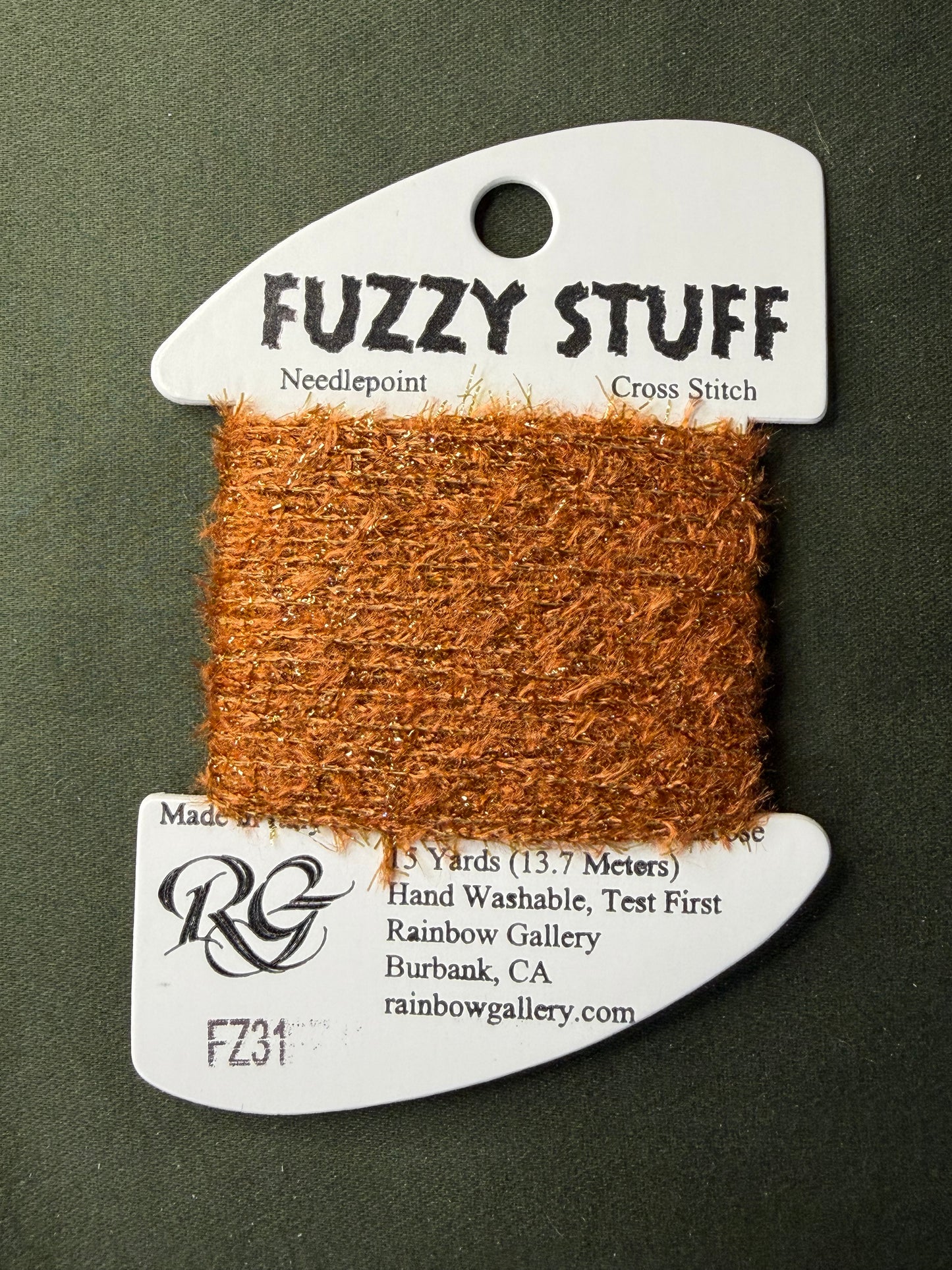 Fuzzy Stuff FZ31-Dk Gld Brown