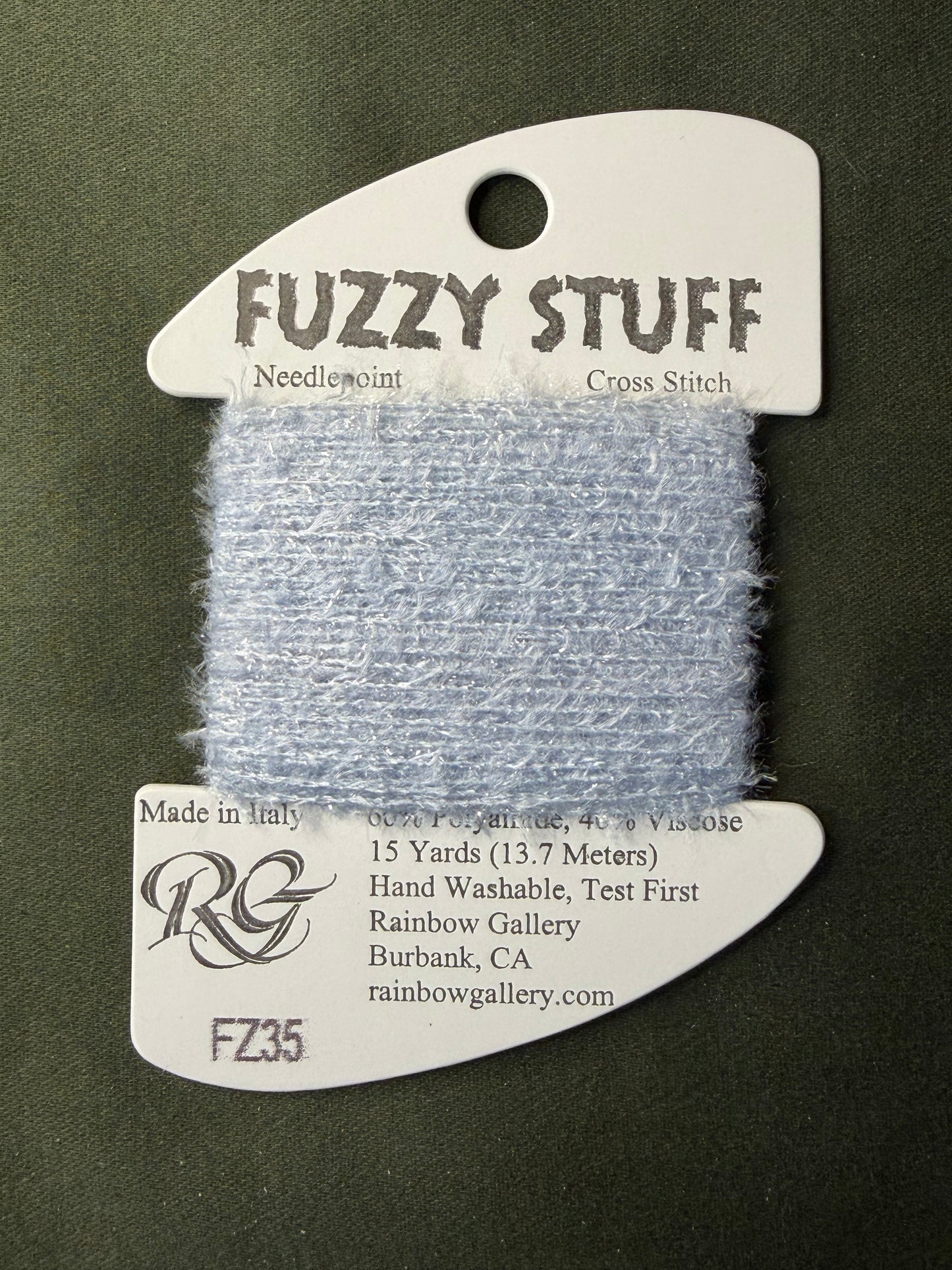 Fuzzy Stuff FZ35-Pale Blue