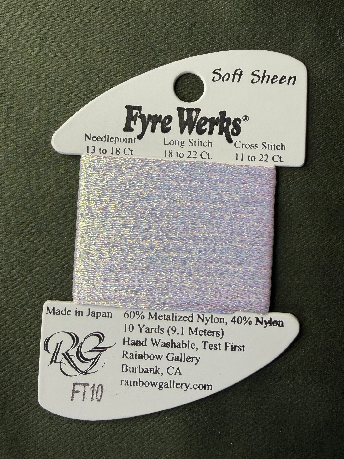 Fyre Werks FT10-White Pearl