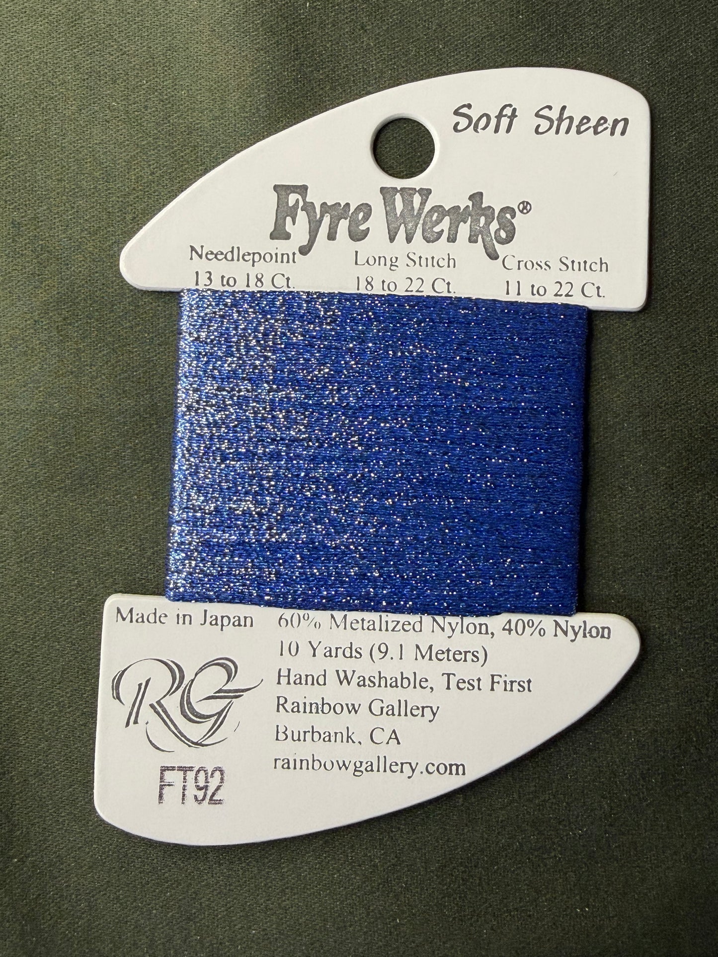 Fyre Werks FT92-Azure Blue