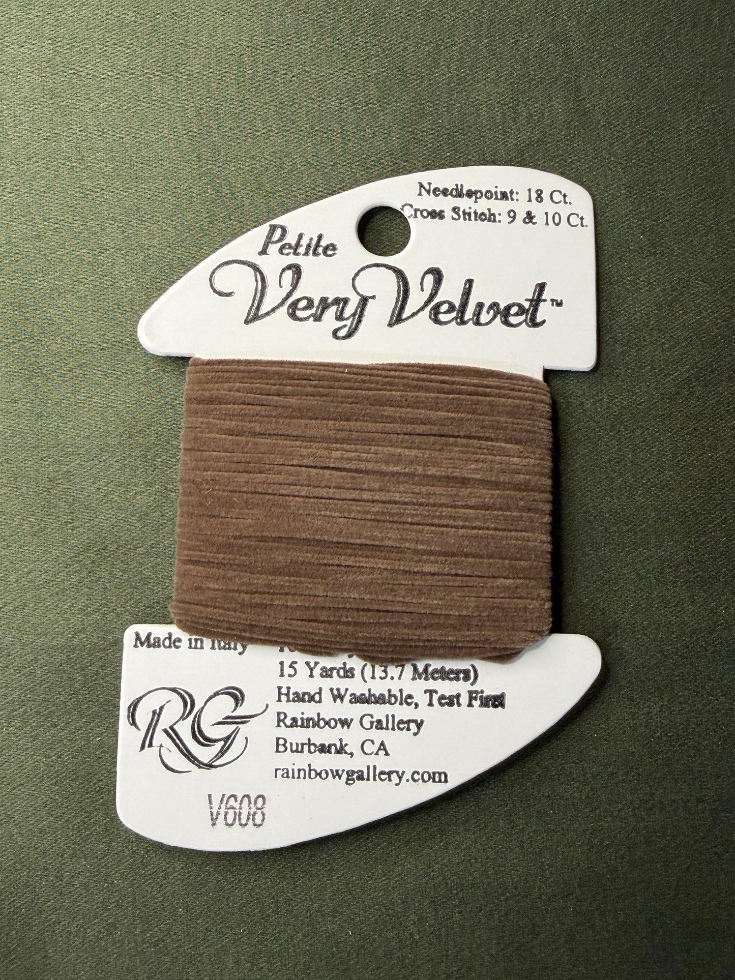 Pet V-Velvet V608-Dark Brown