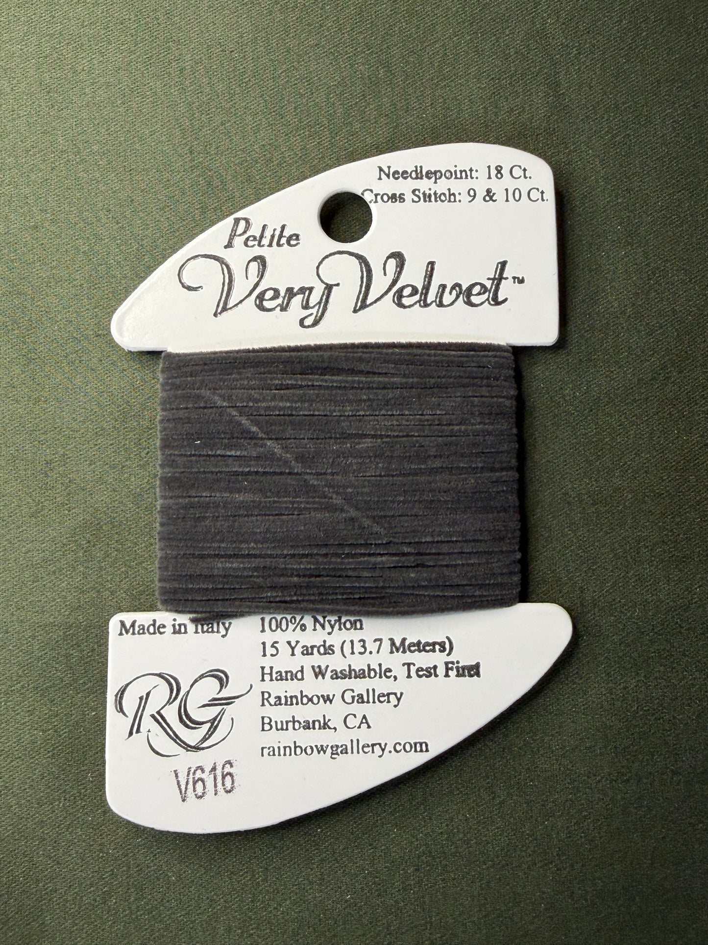 Pet V-Velvet V616-Dark Gray