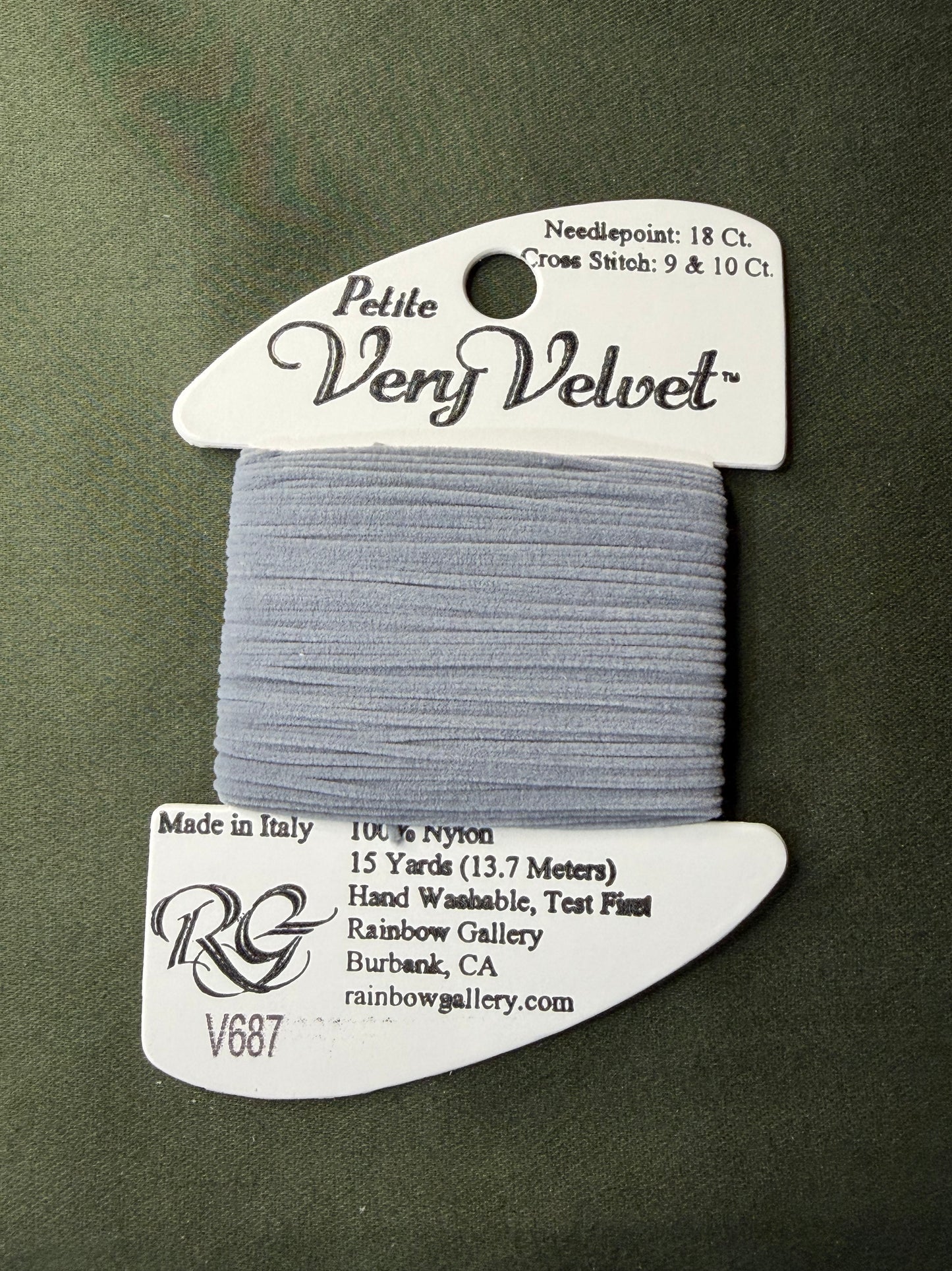 Pet V-Velvet V687-Dk Pearl Gry