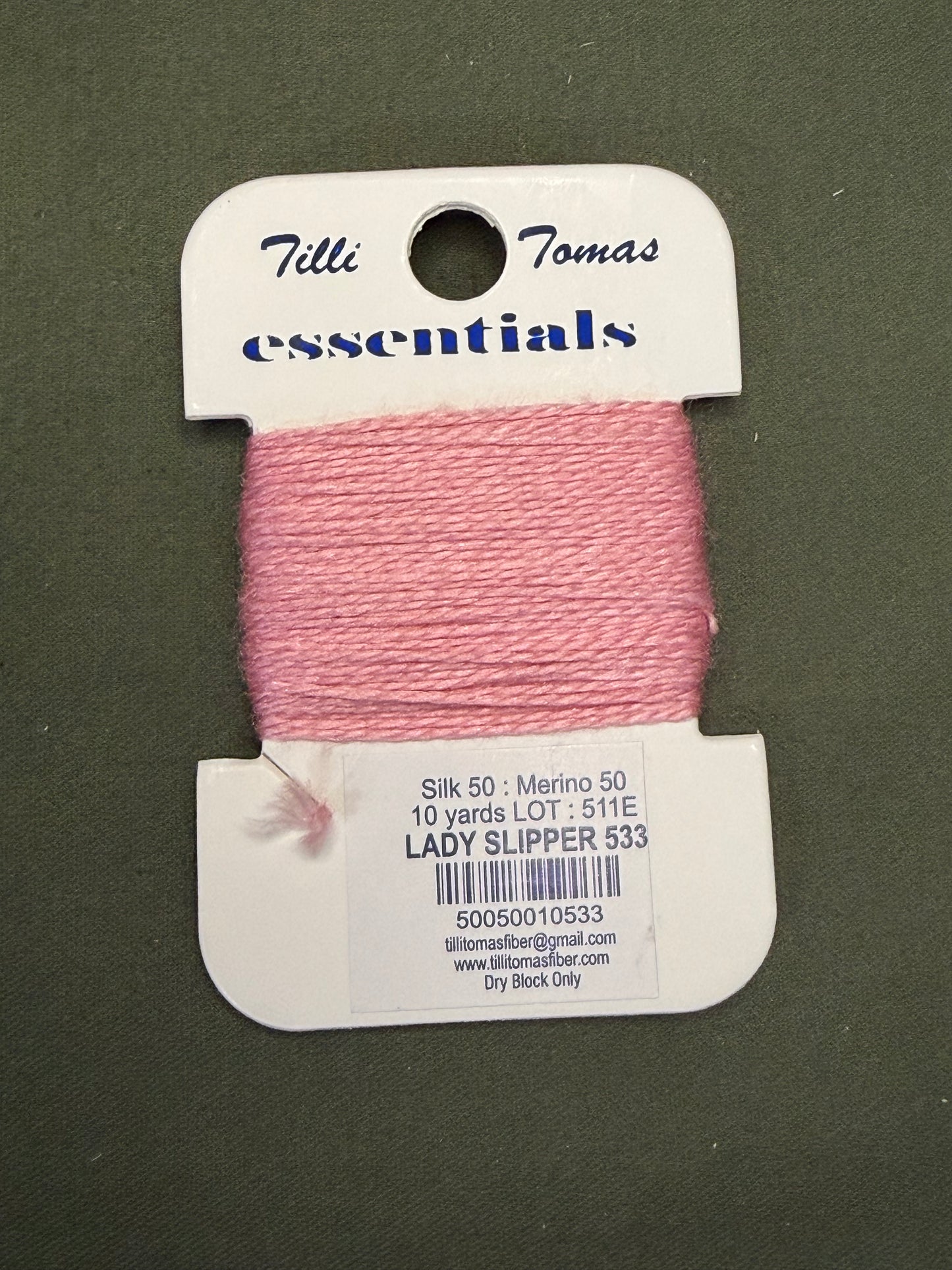 Essentials Card 533 Lady Slipper