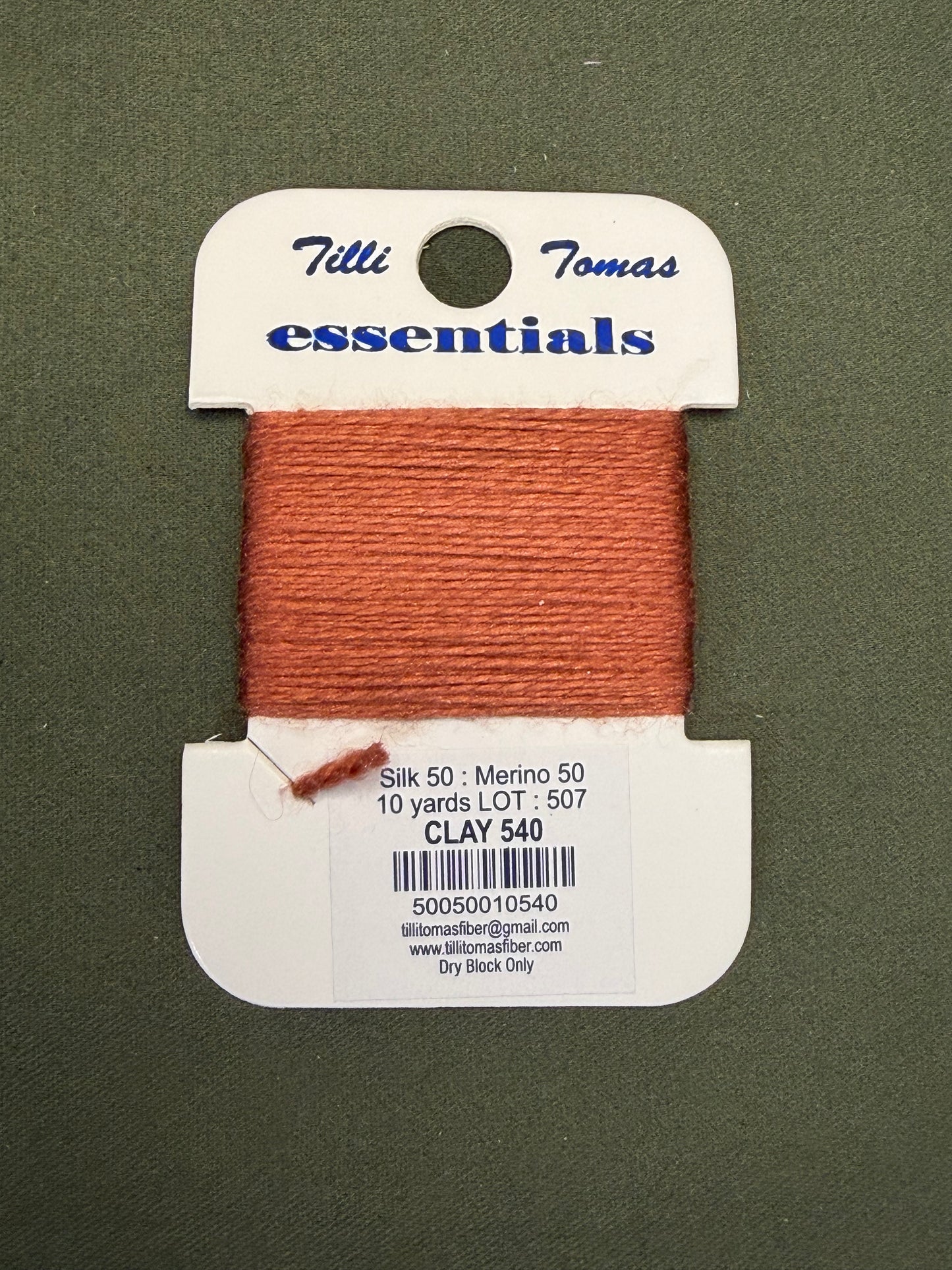 Essentials Card 540 Clay