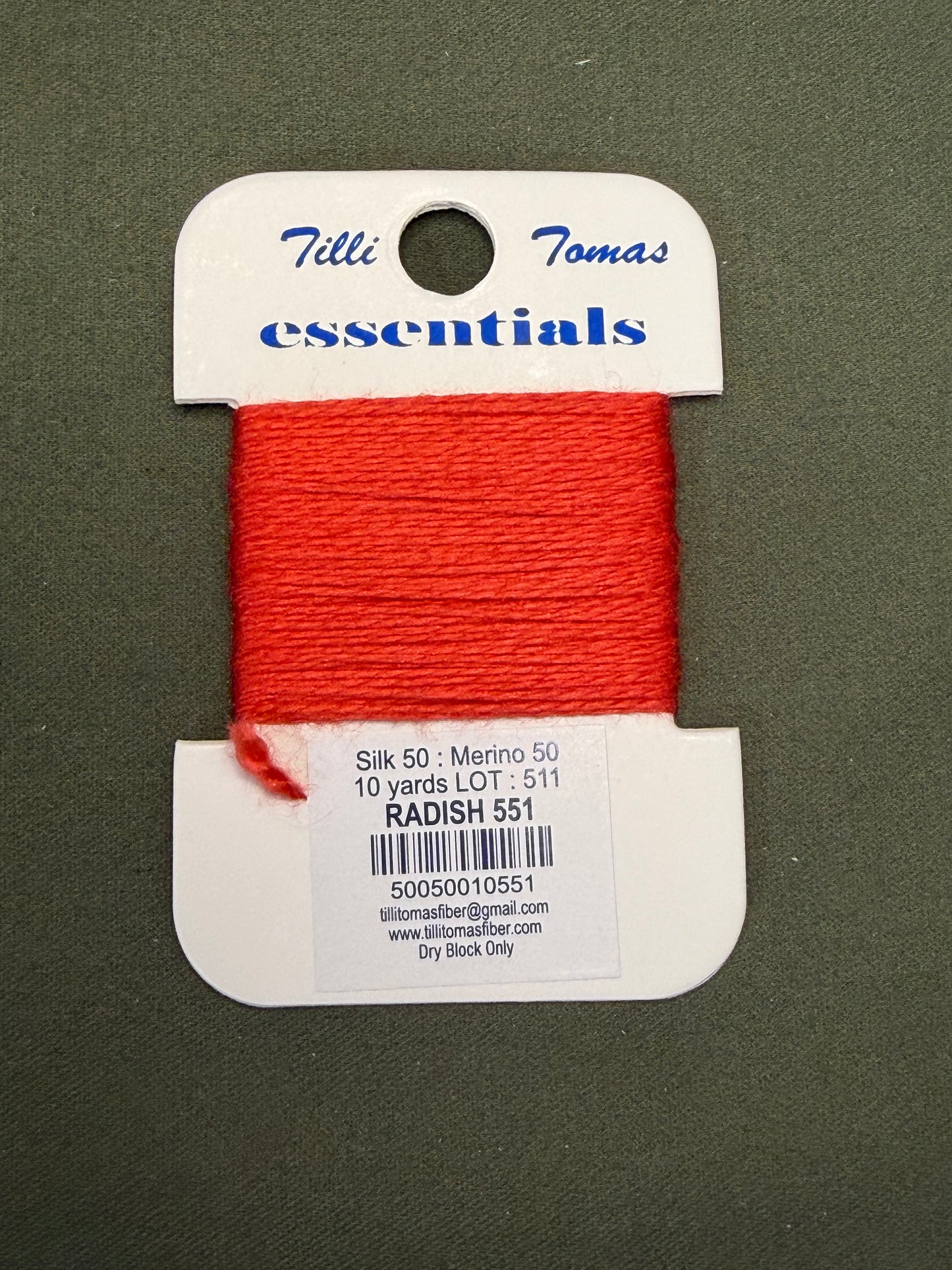 Essentials Card 551 Radish