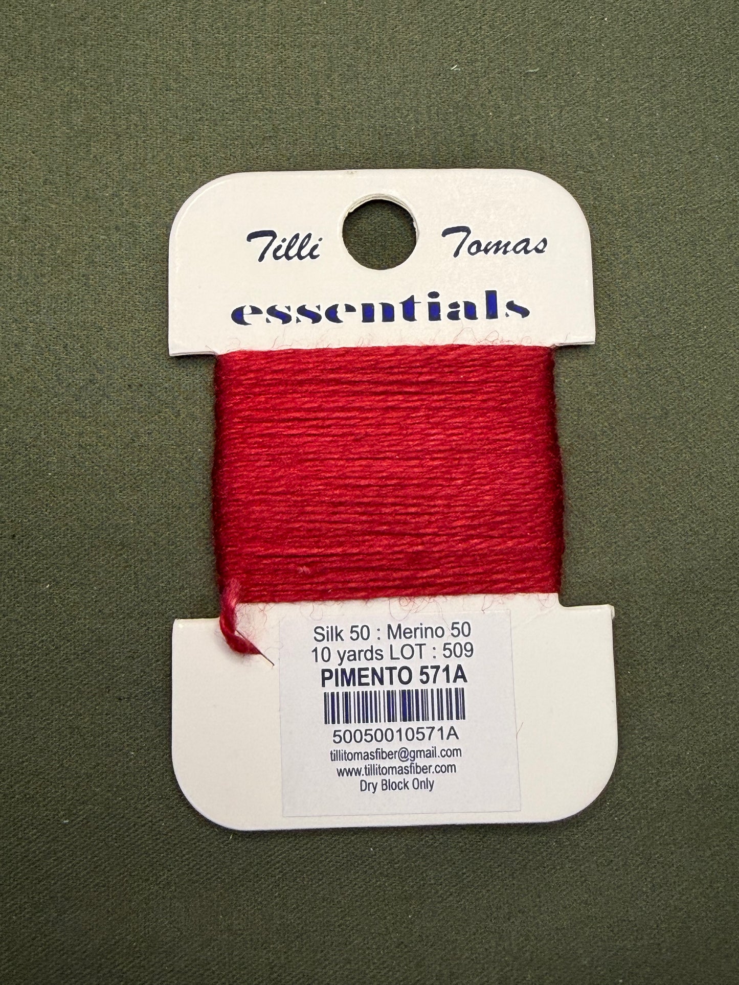 Essentials Card 571A Pimento