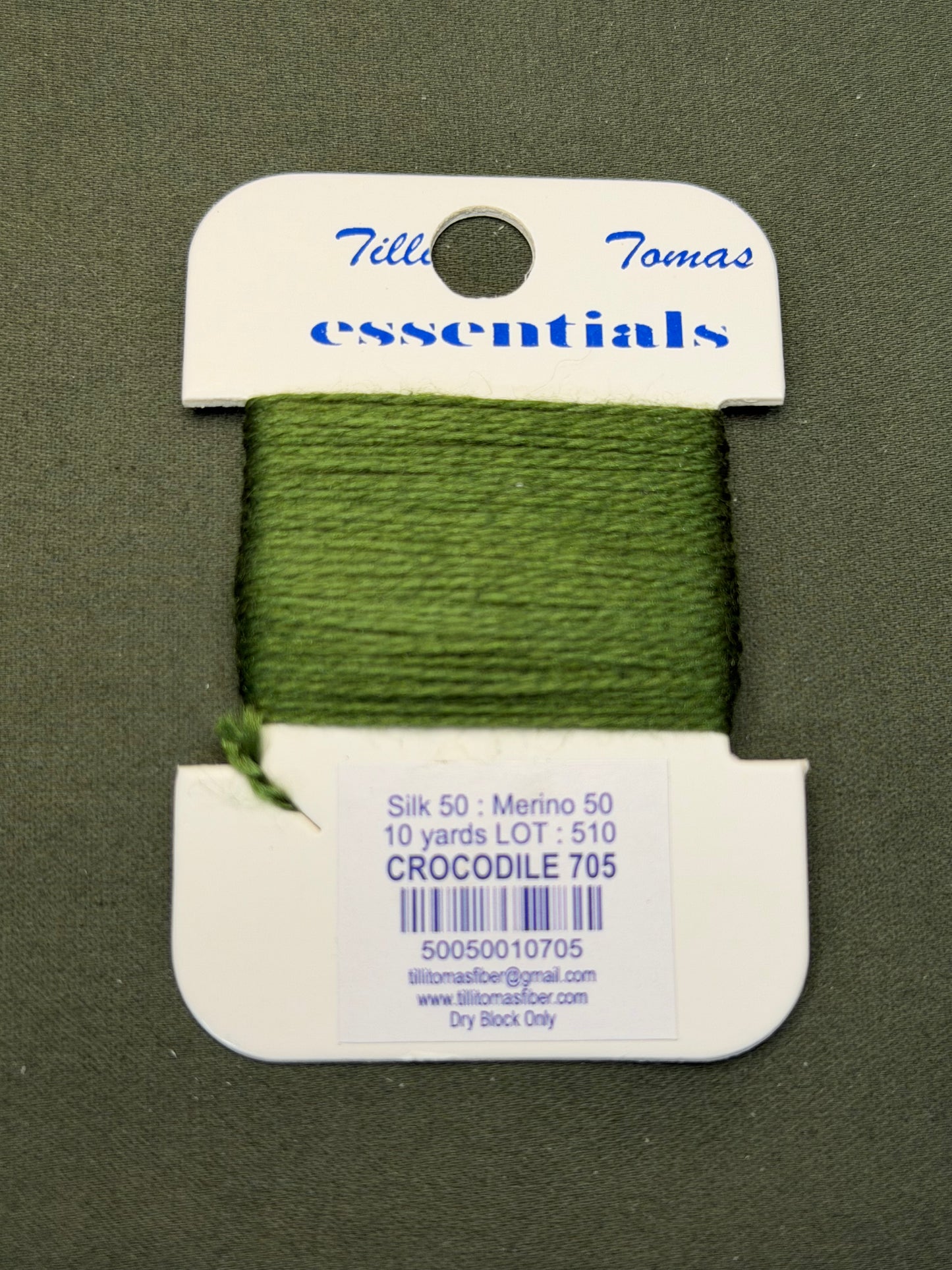 Essentials Card 705 Crocodile