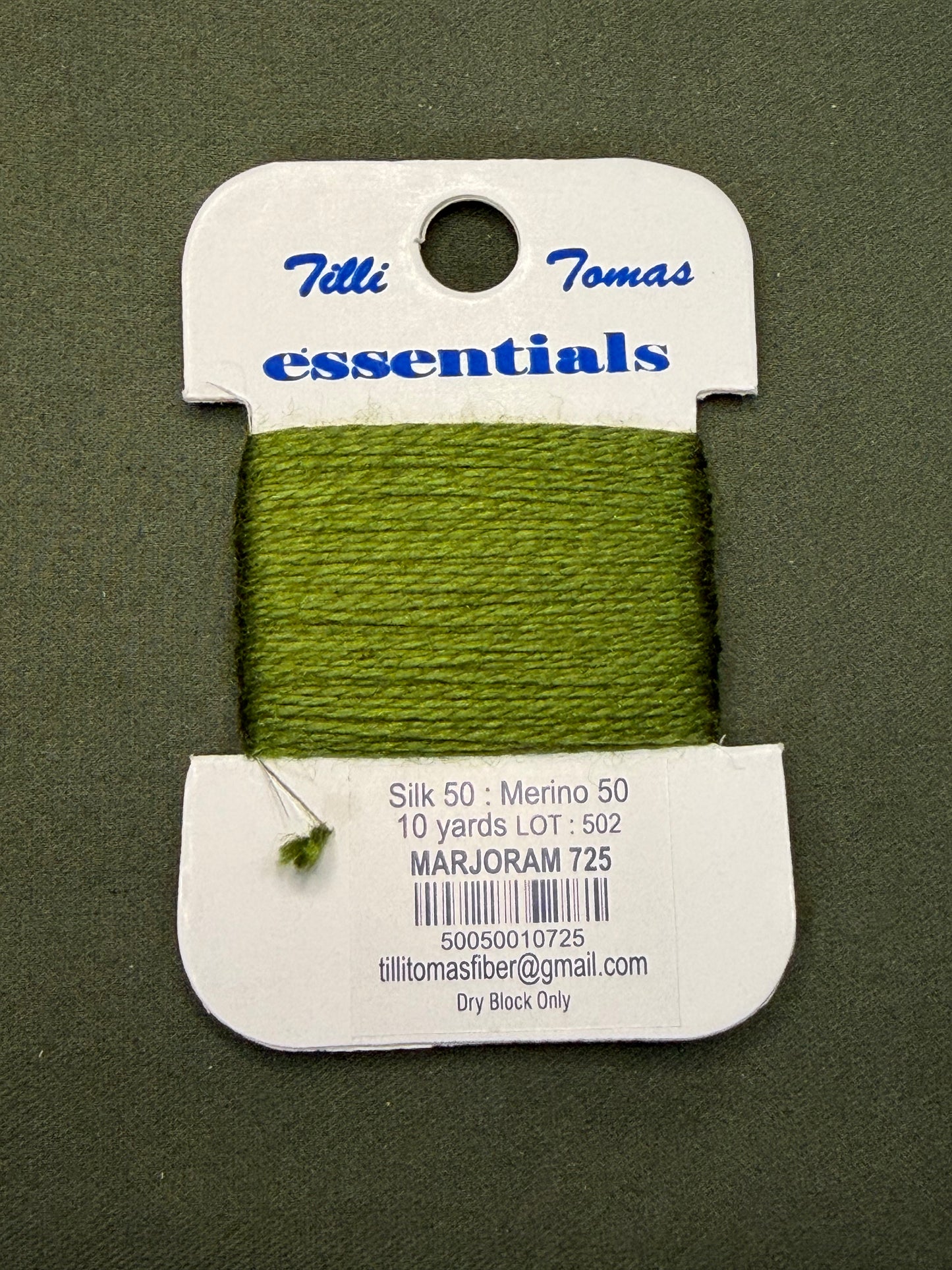 Essentials Card 725 Marjoram
