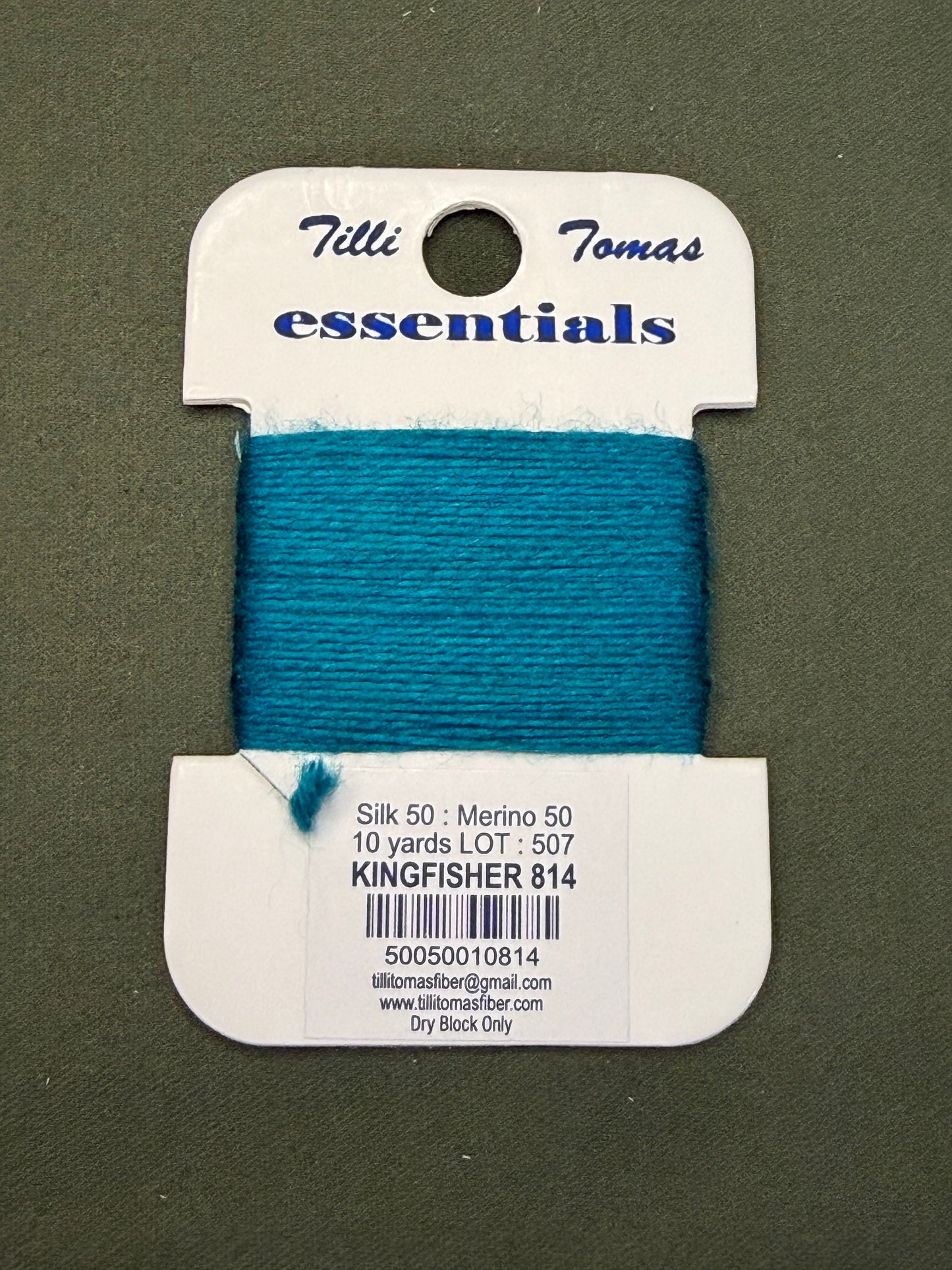 Essentials Card 814 Kingfisher
