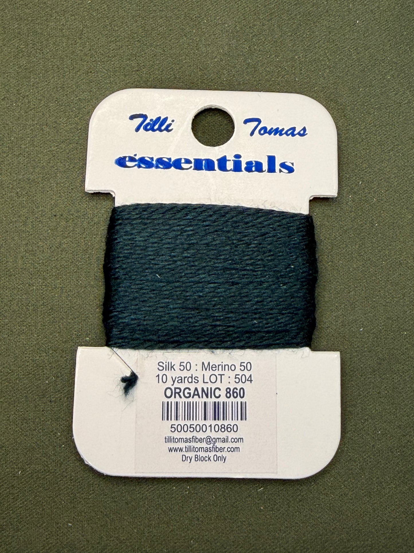 Essentials Card 860 Organic