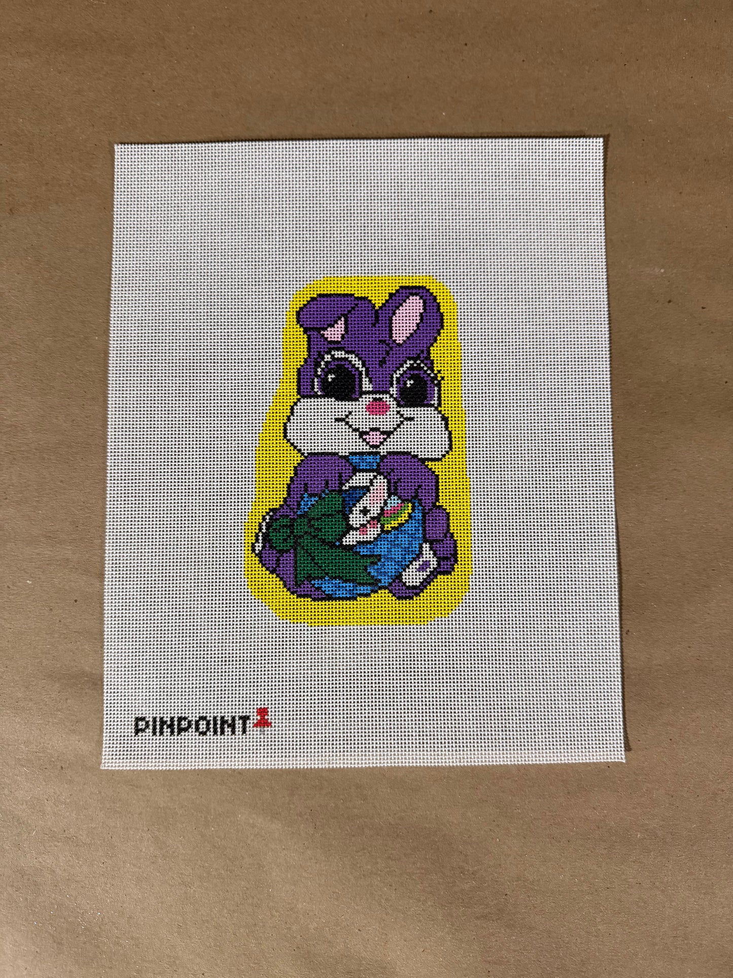 Chocolate Bunny Purple