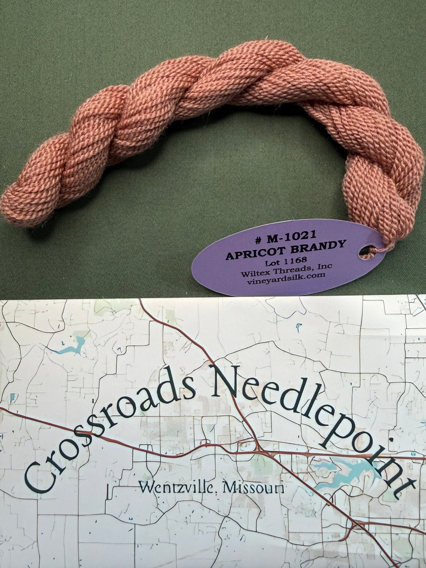 Vineyard Silk Merino 1021 Apricot Brandy