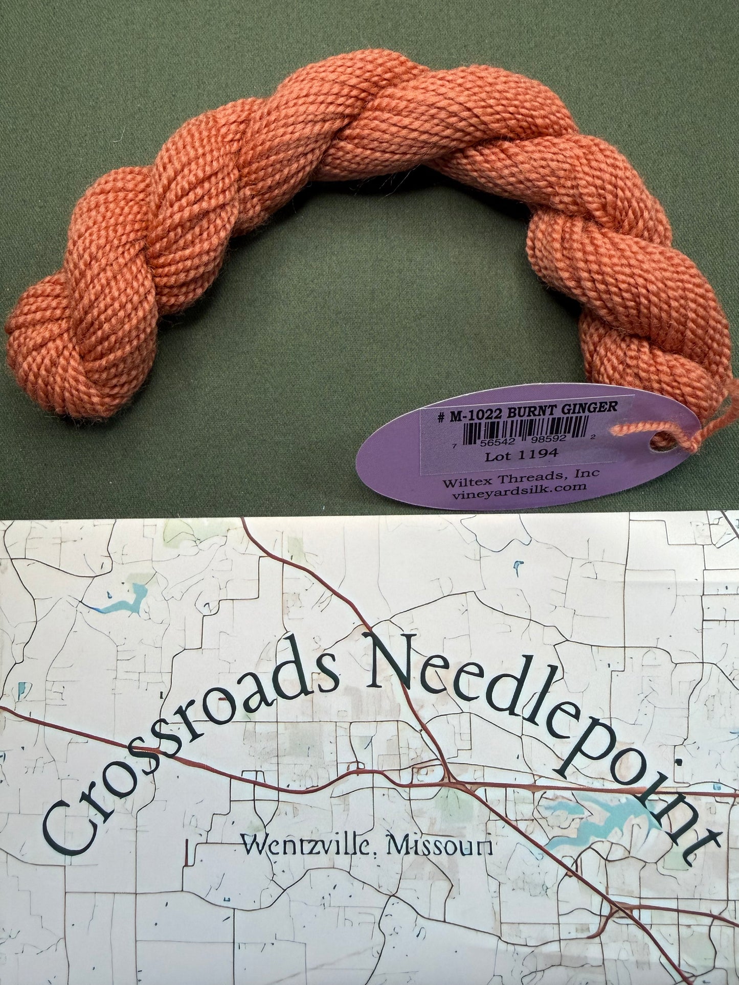Vineyard Silk Merino 1022 Burnt Ginger