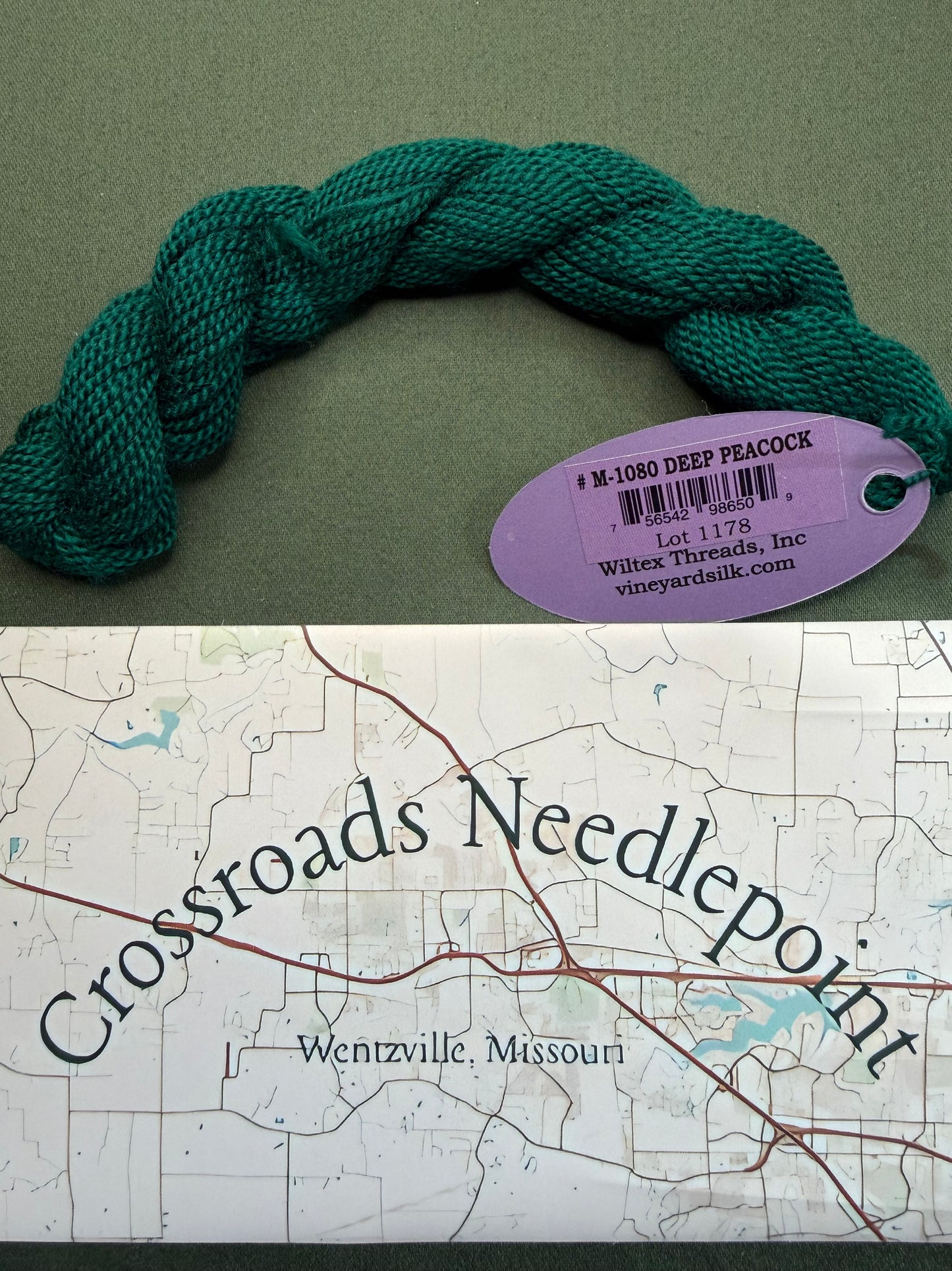 Vineyard Silk Merino 1080 Deep Peacock
