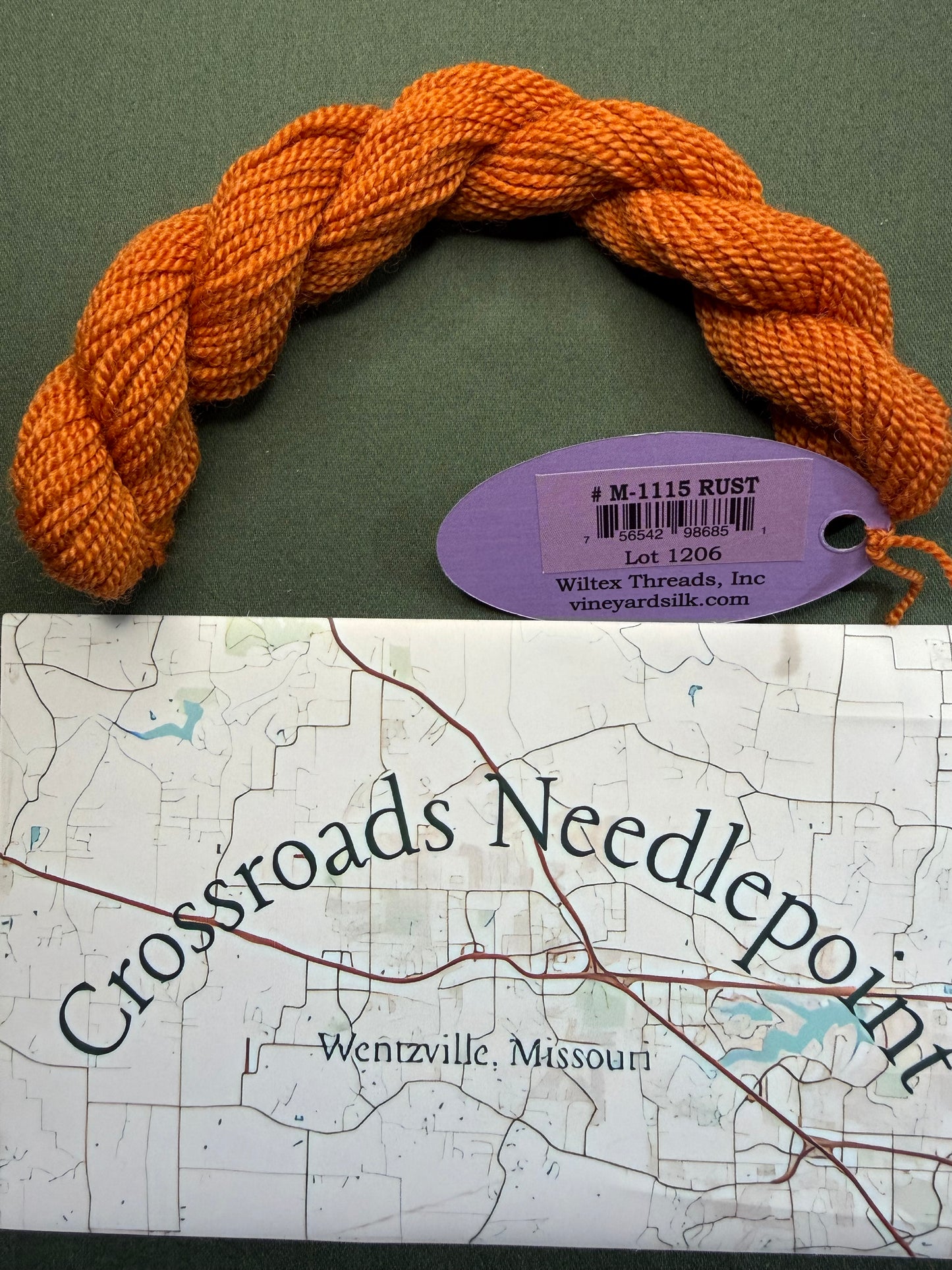 Vineyard Silk Merino 1115 Rust