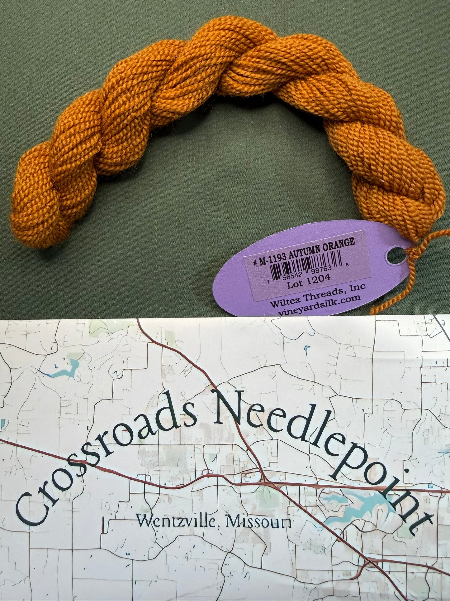 Vineyard Silk Merino 1193 Autumn Orange