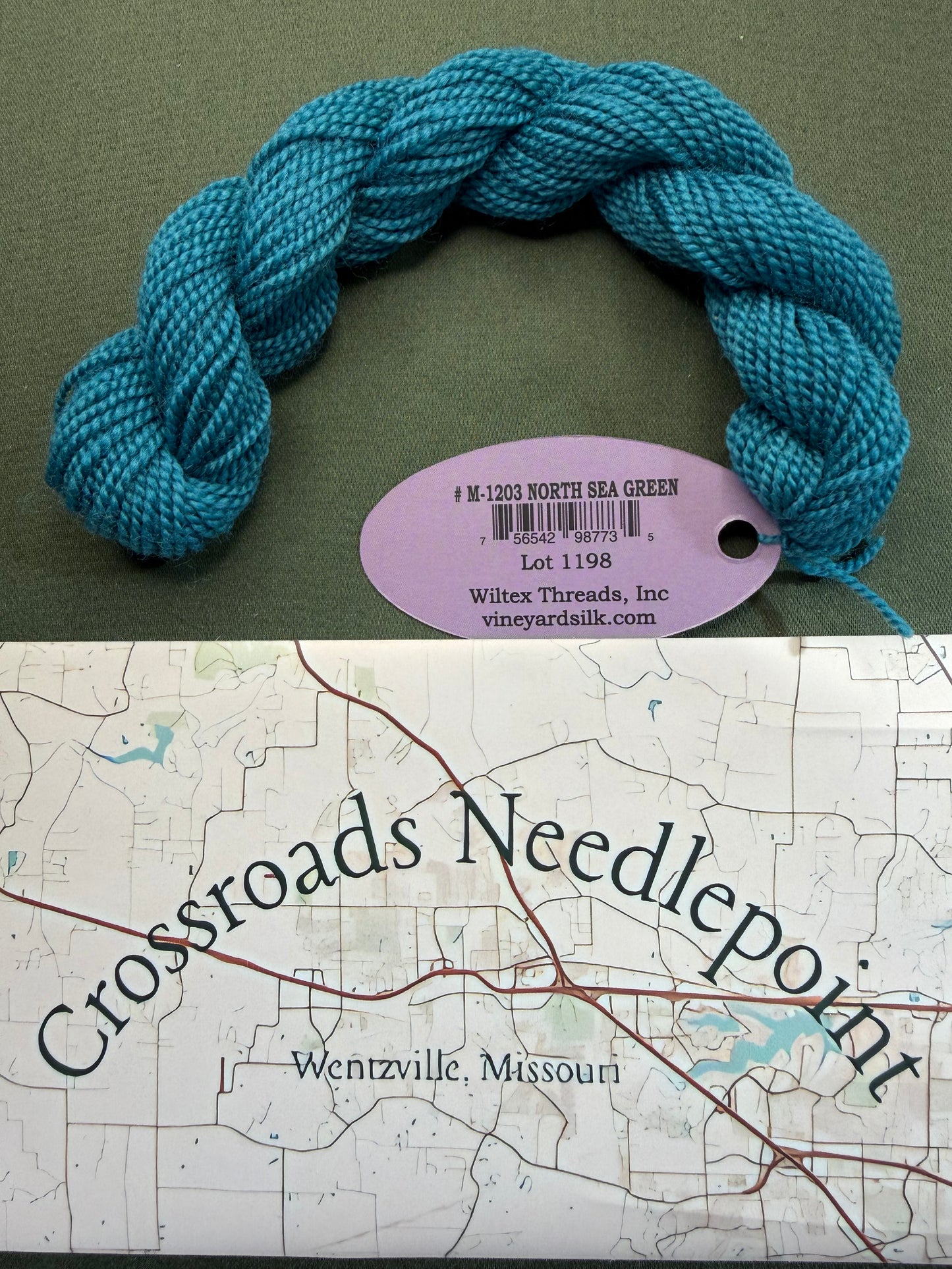 Vineyard Silk Merino 1203 North Sea Green