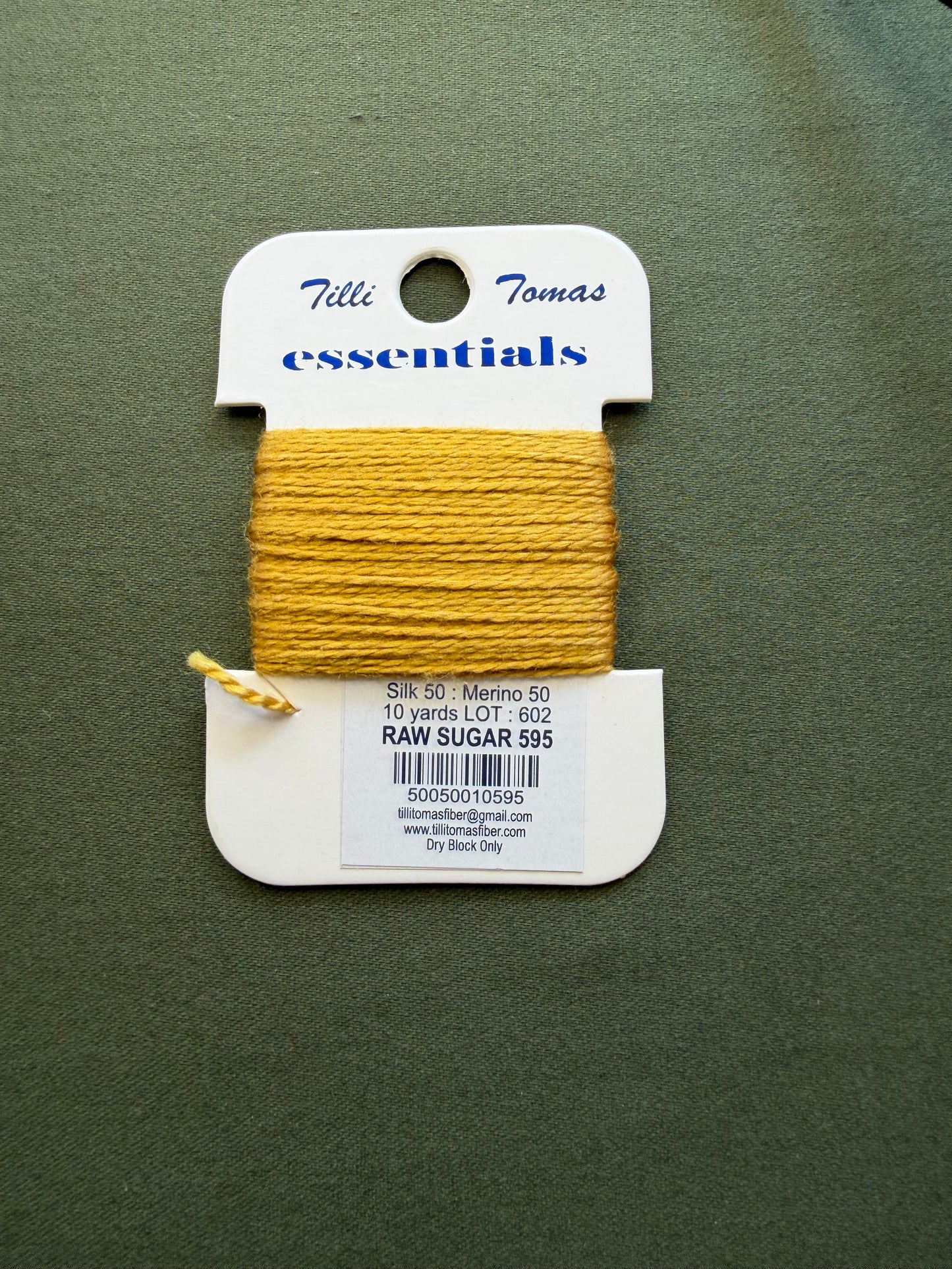 Essentials Card 595 Raw Sugar