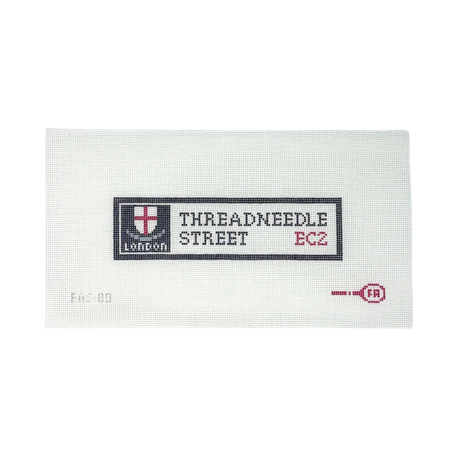 Threadneedle Street London Needlepoint Canvas