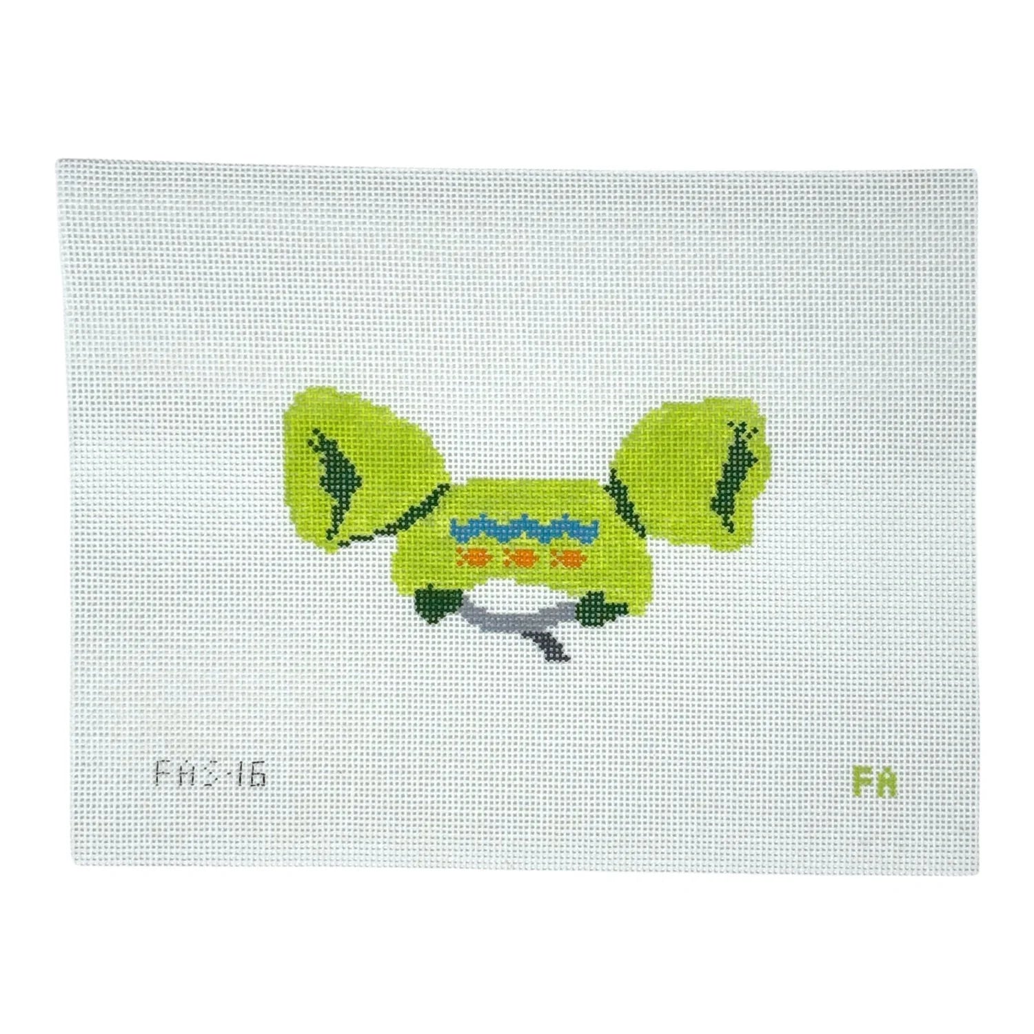 Pool Floatie Needlepoint Canvas