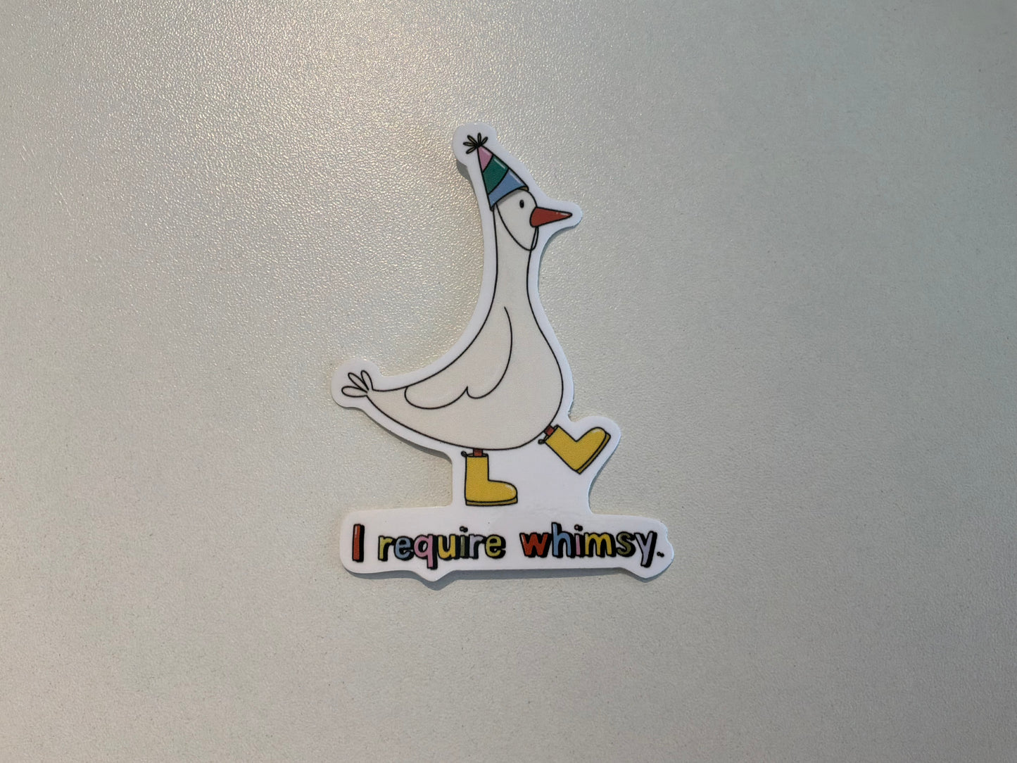 Whimsy sticker