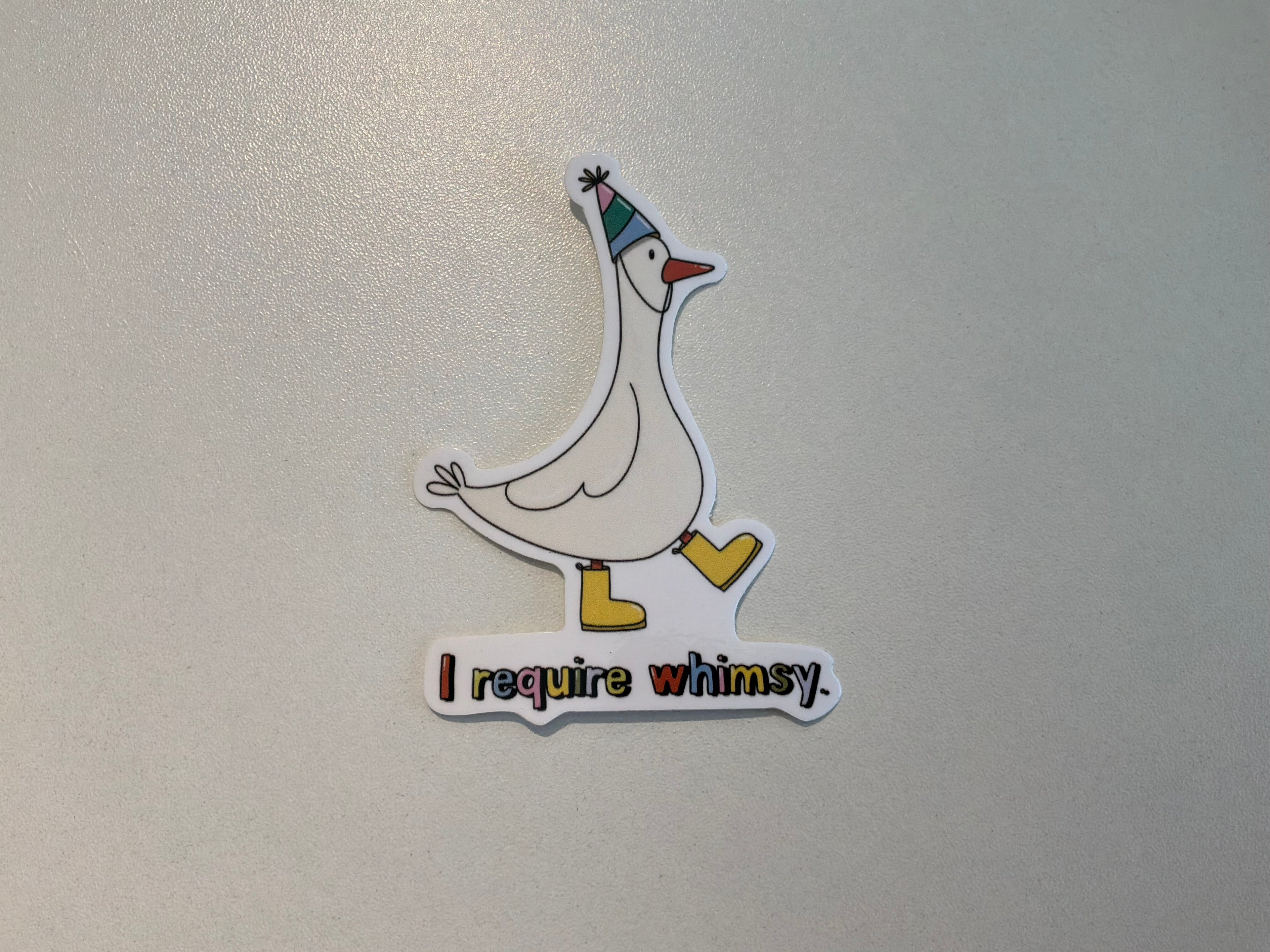 Whimsy sticker
