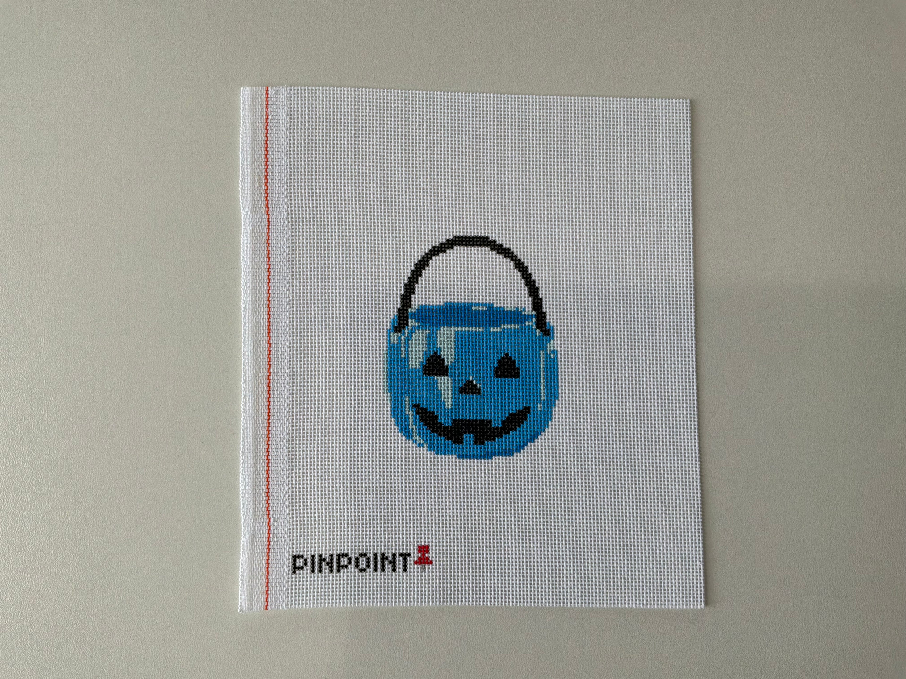 Blue Pumpkin Bucket