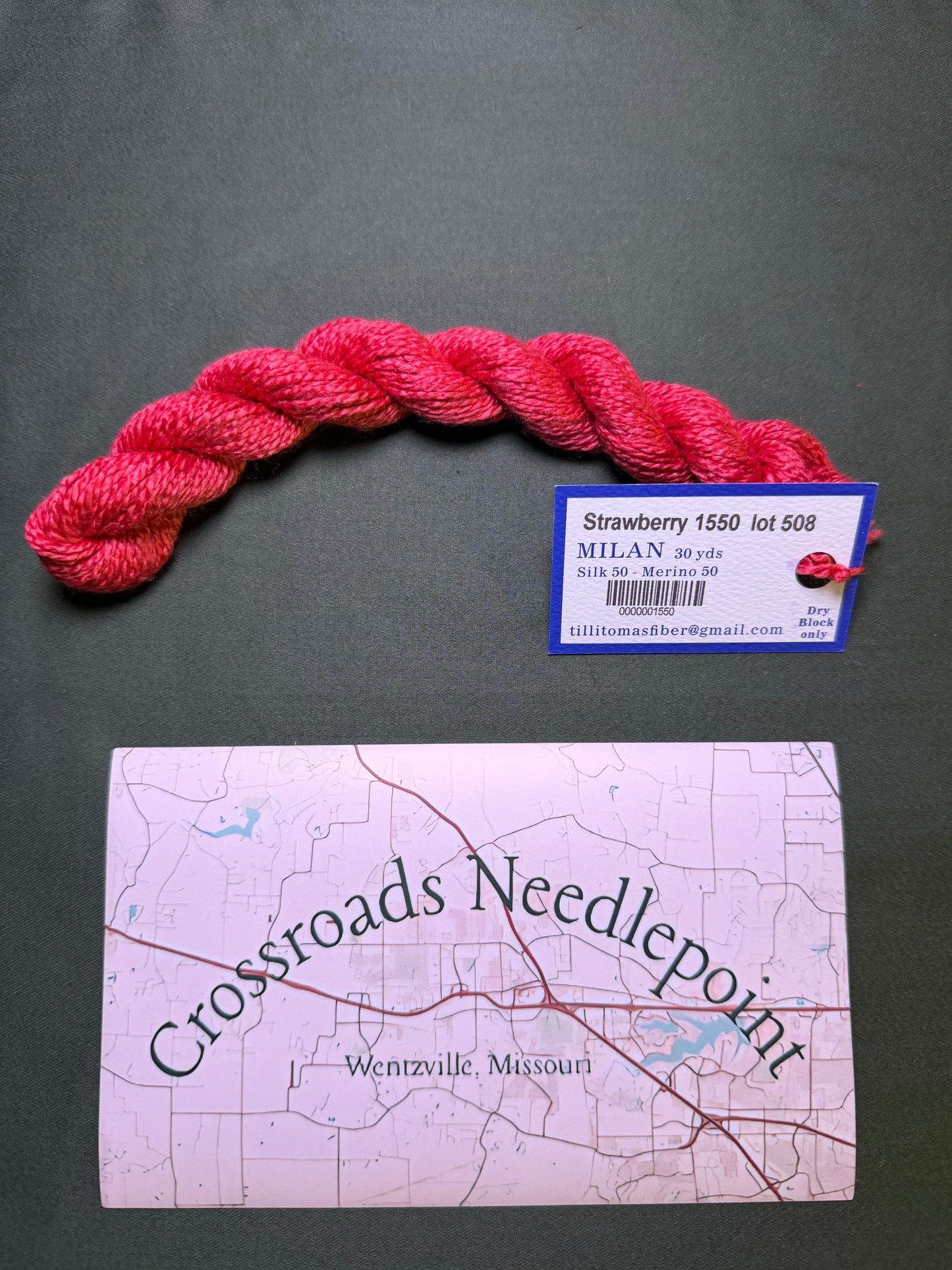 Milan Skein 1550 Strawberry