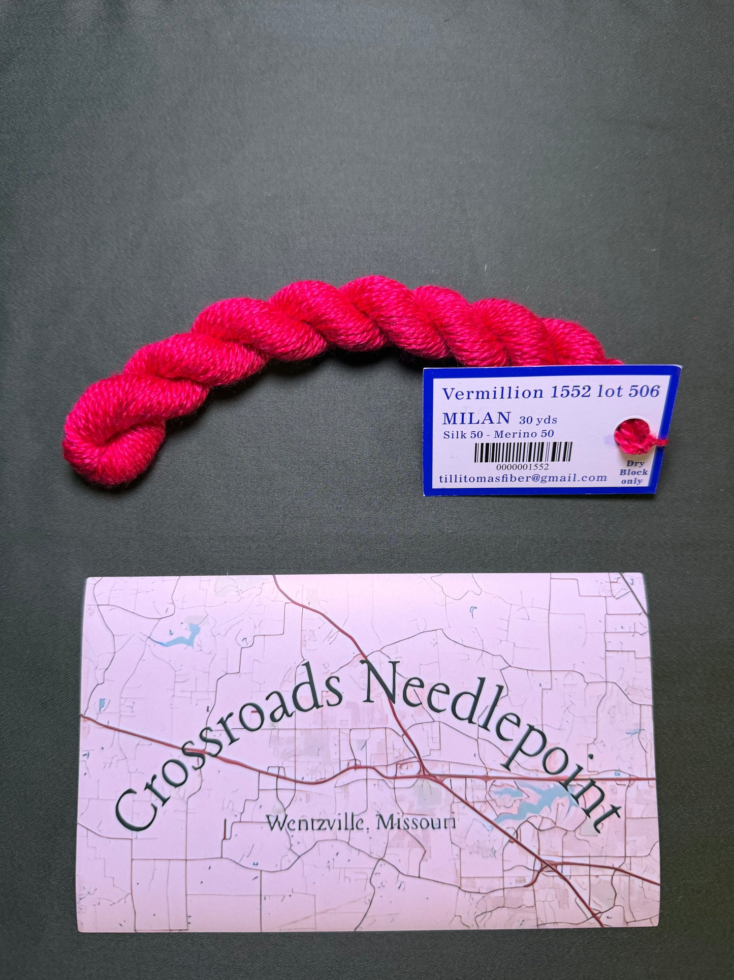 Milan Skein 1552 Vermillion