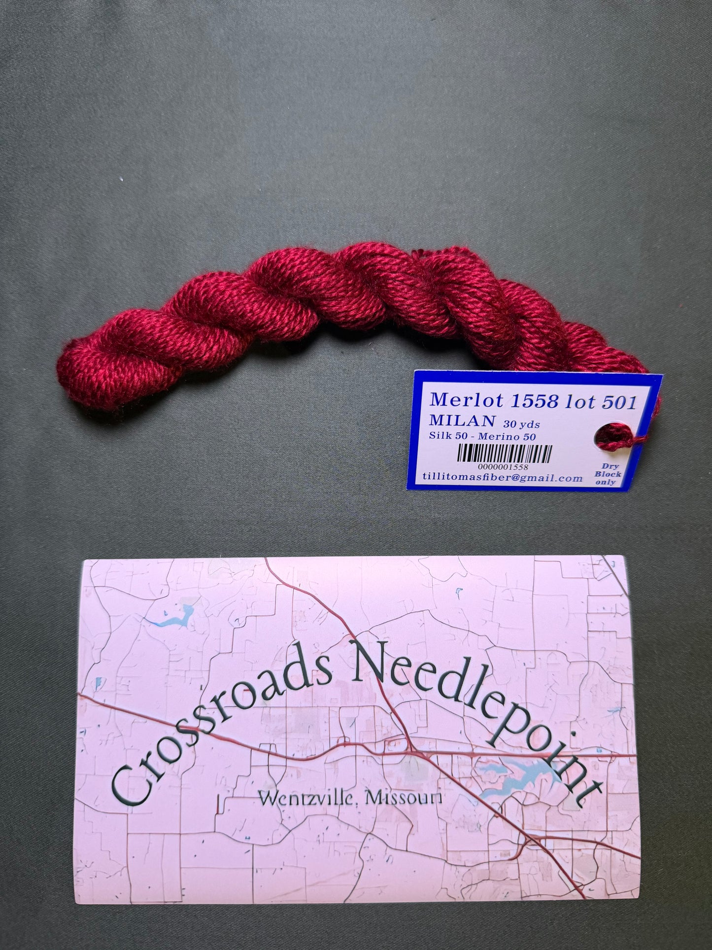 Milan Skein 1558 Merlot