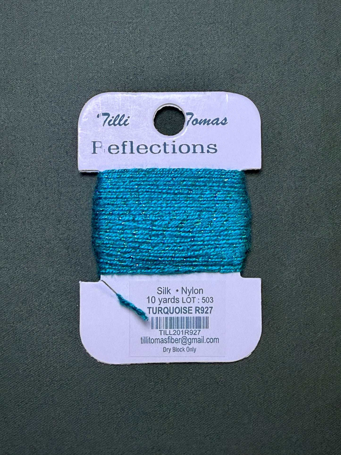 Reflections Card 927 Turquoise