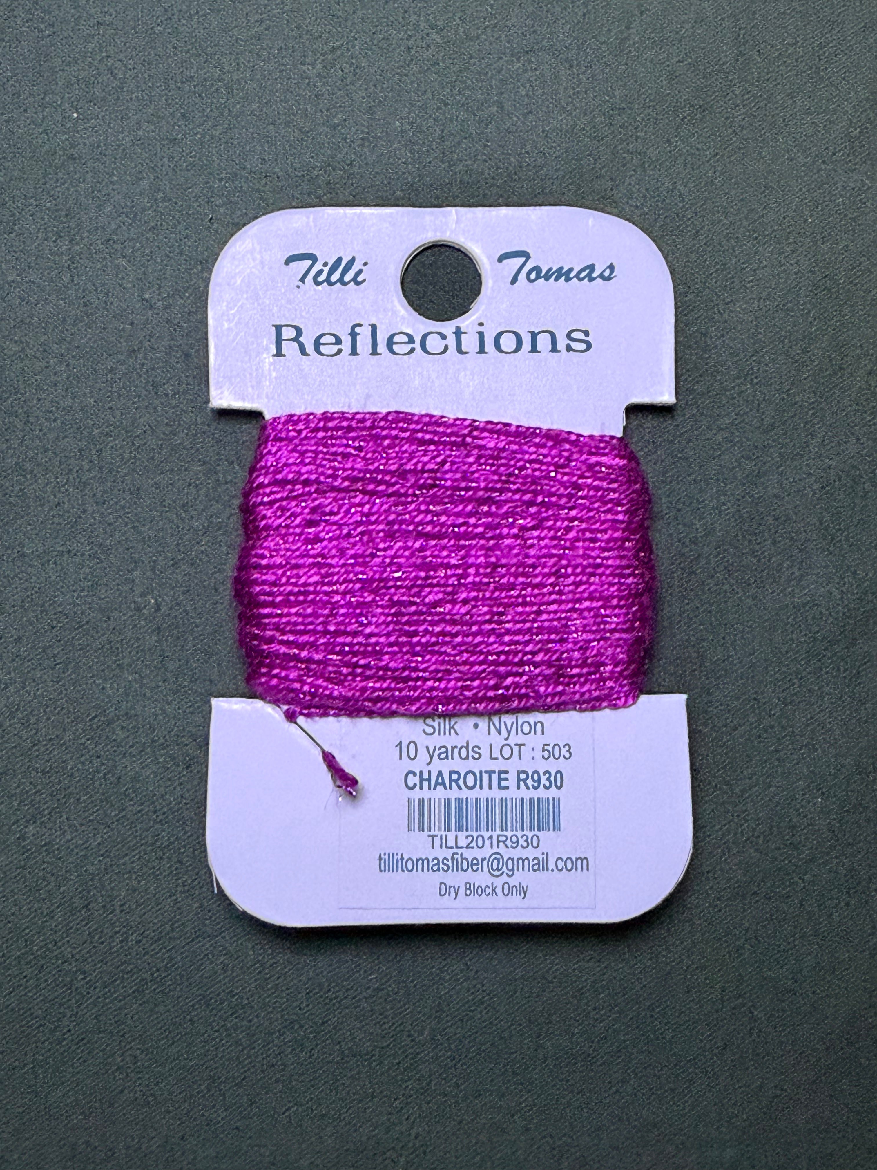 Reflections Card 930 Charoite