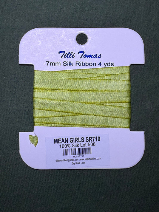 7mm Silk Ribbon 710 Mean Girls