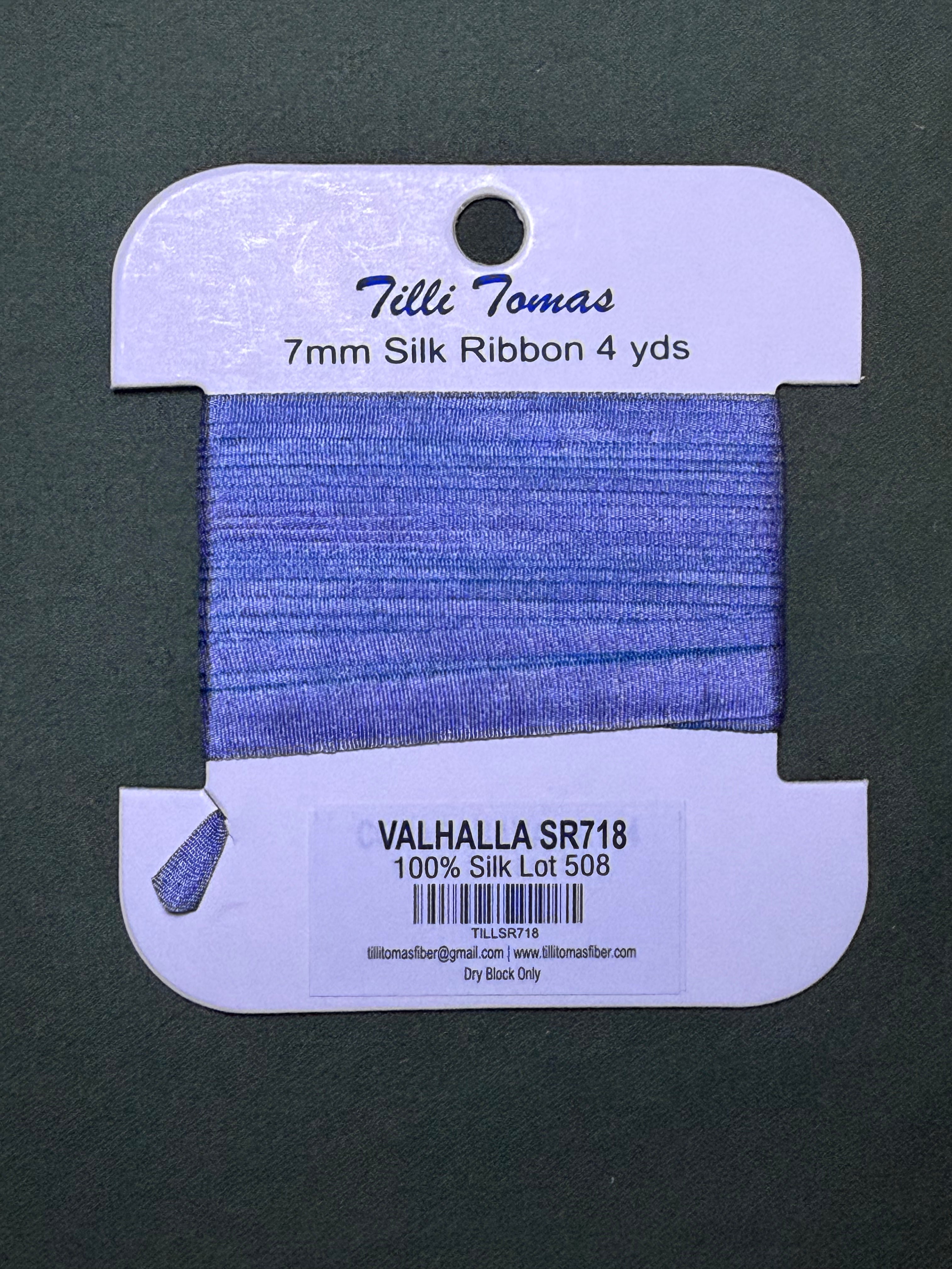 7mm Silk Ribbon 718 Valhalla