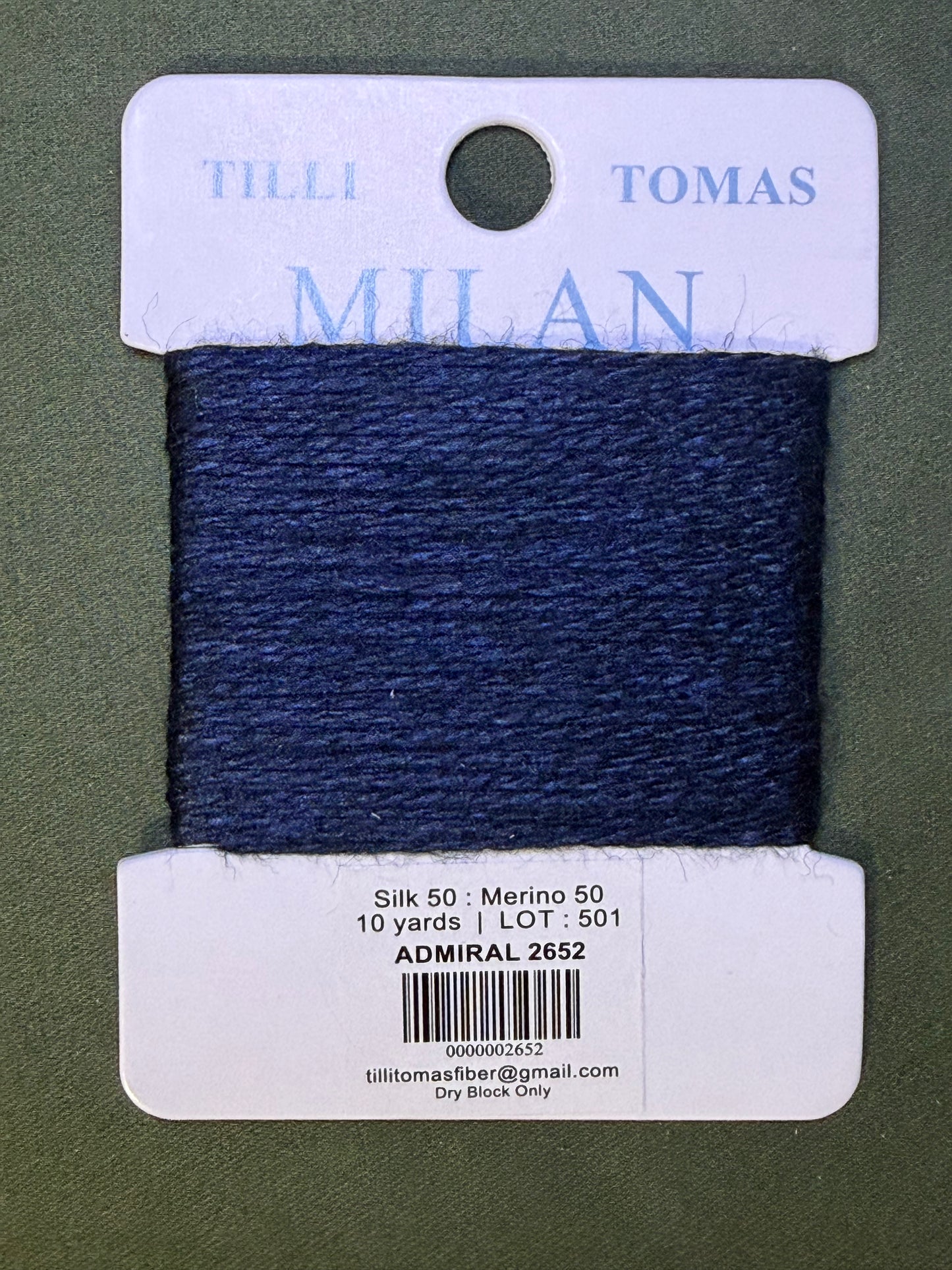 Milan Card 2652 Admiral
