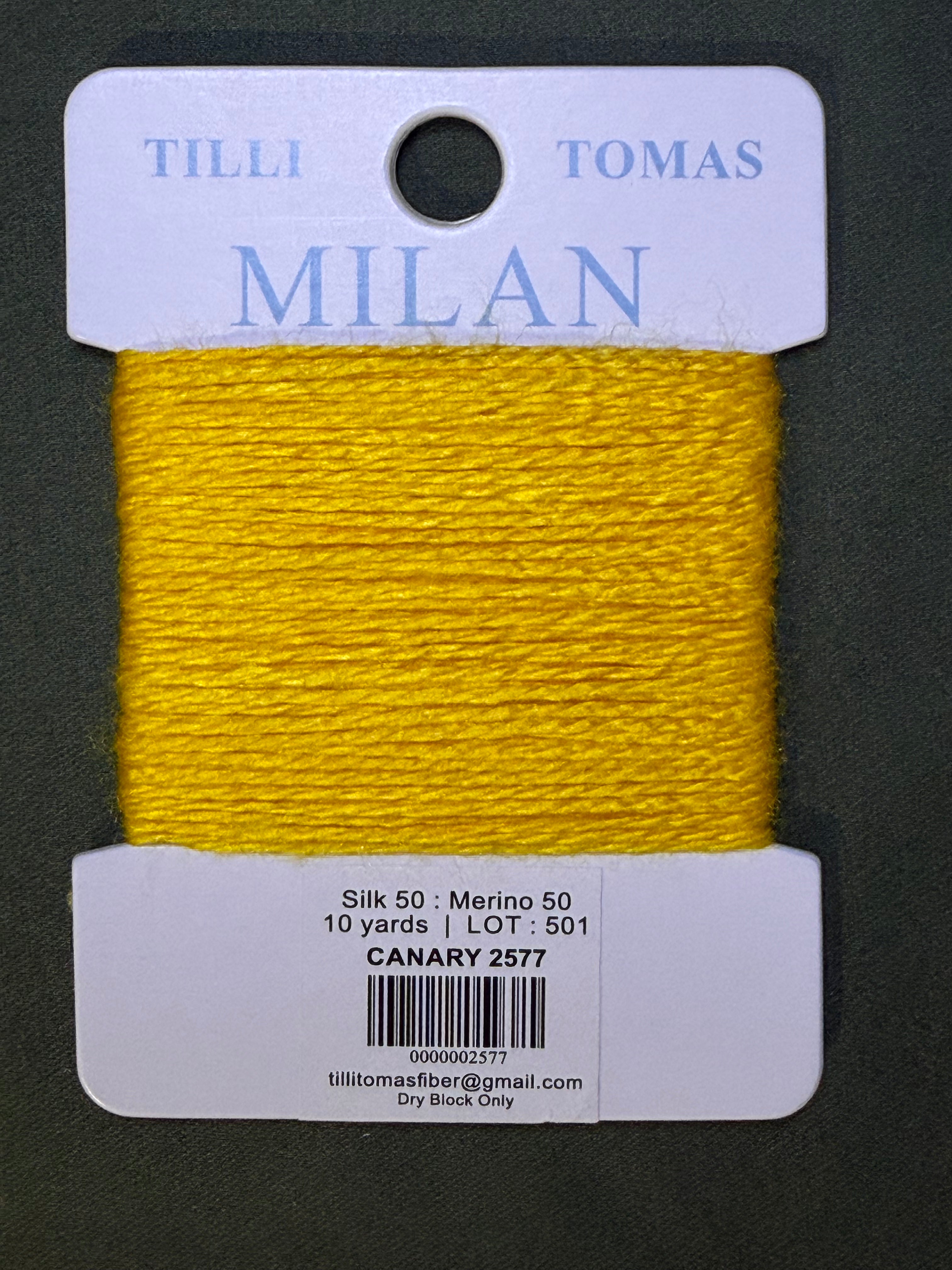 Milan Card 2577 Canary