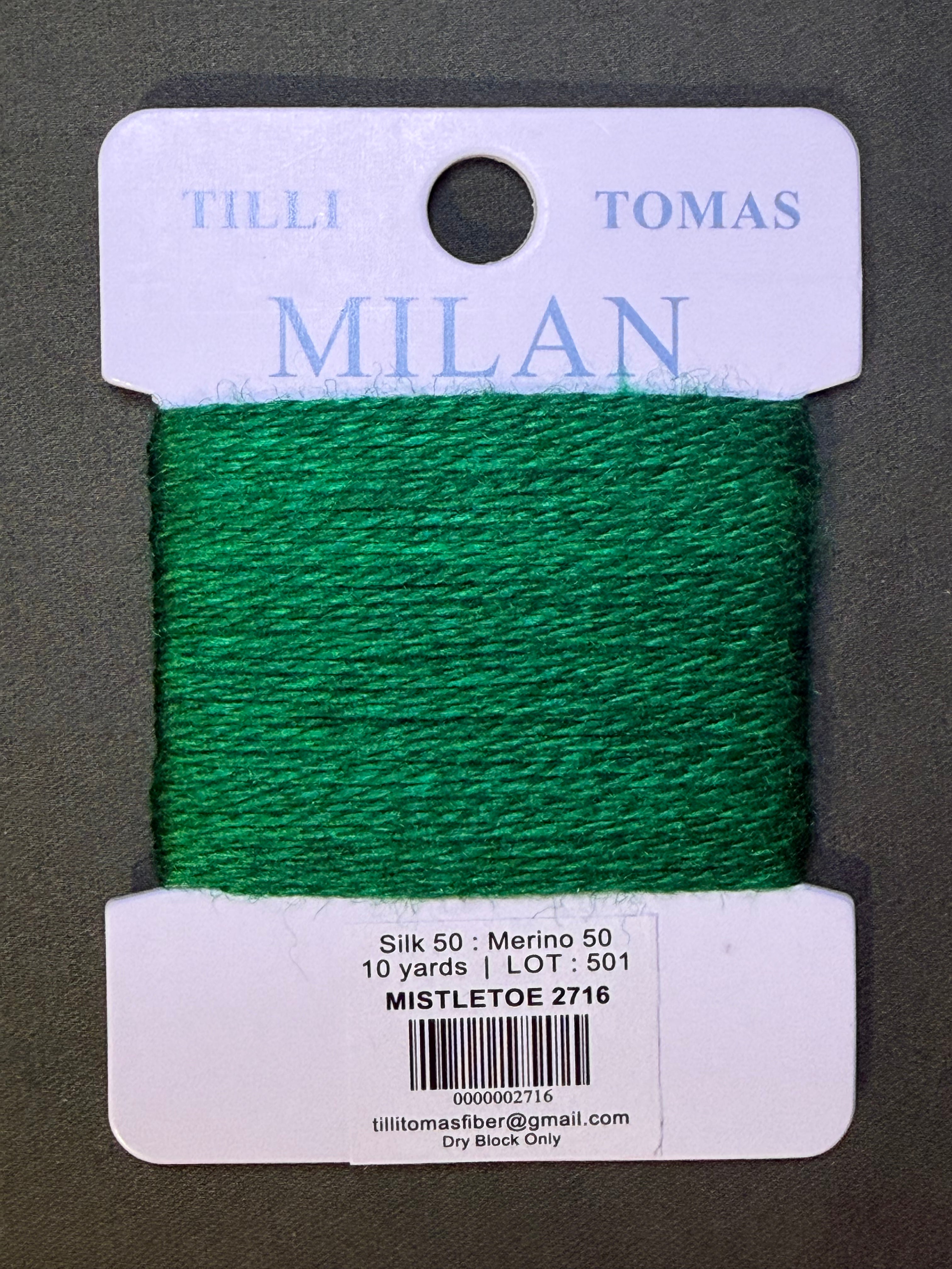 Milan Card 2716 Mistletoe