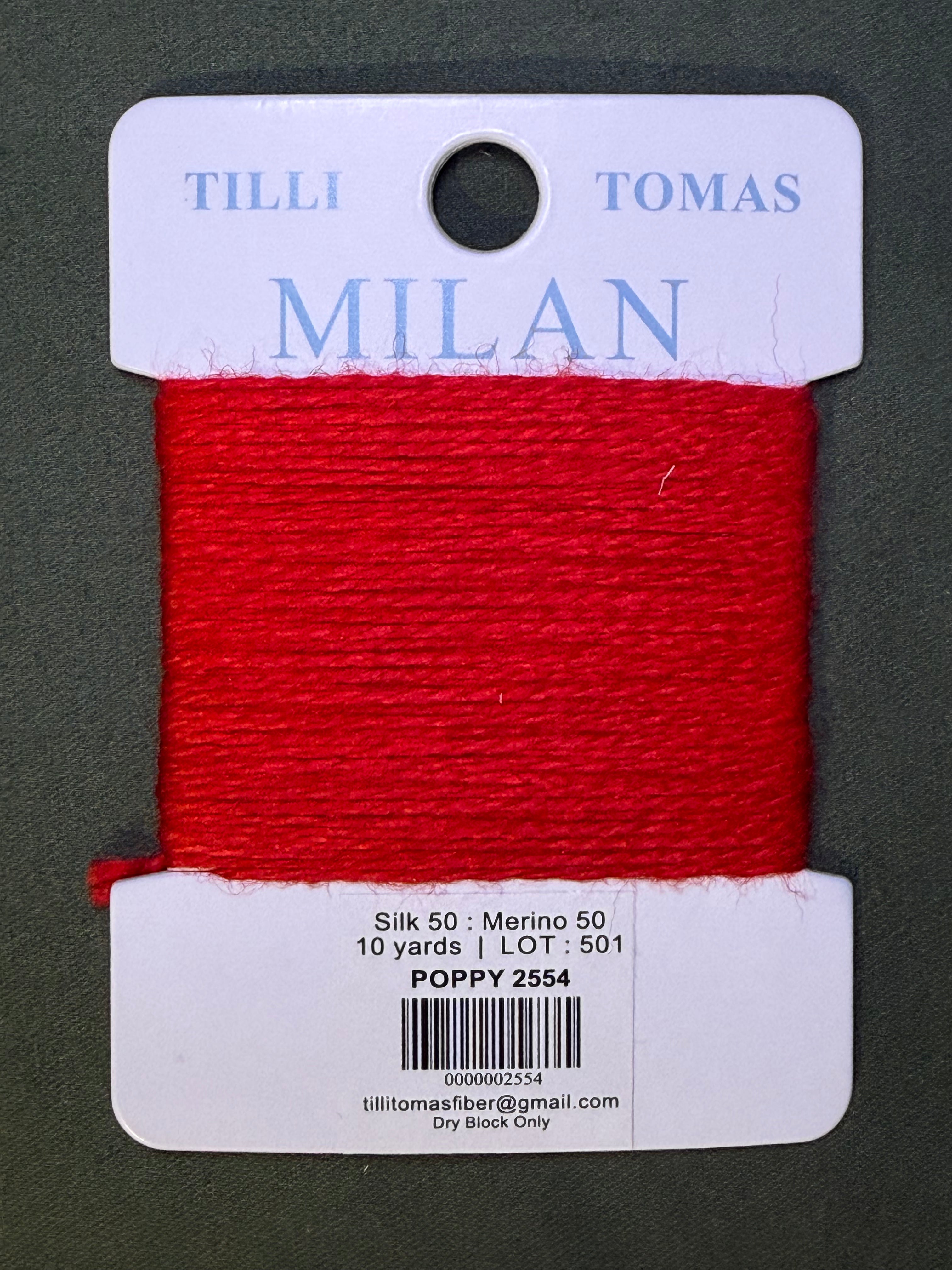 Milan Card 2554 Poppy